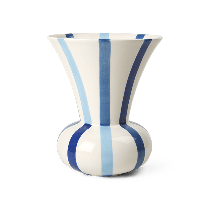 Kähler - Signature - 7.9" Ceramic Vase w/ Arrangement Plate