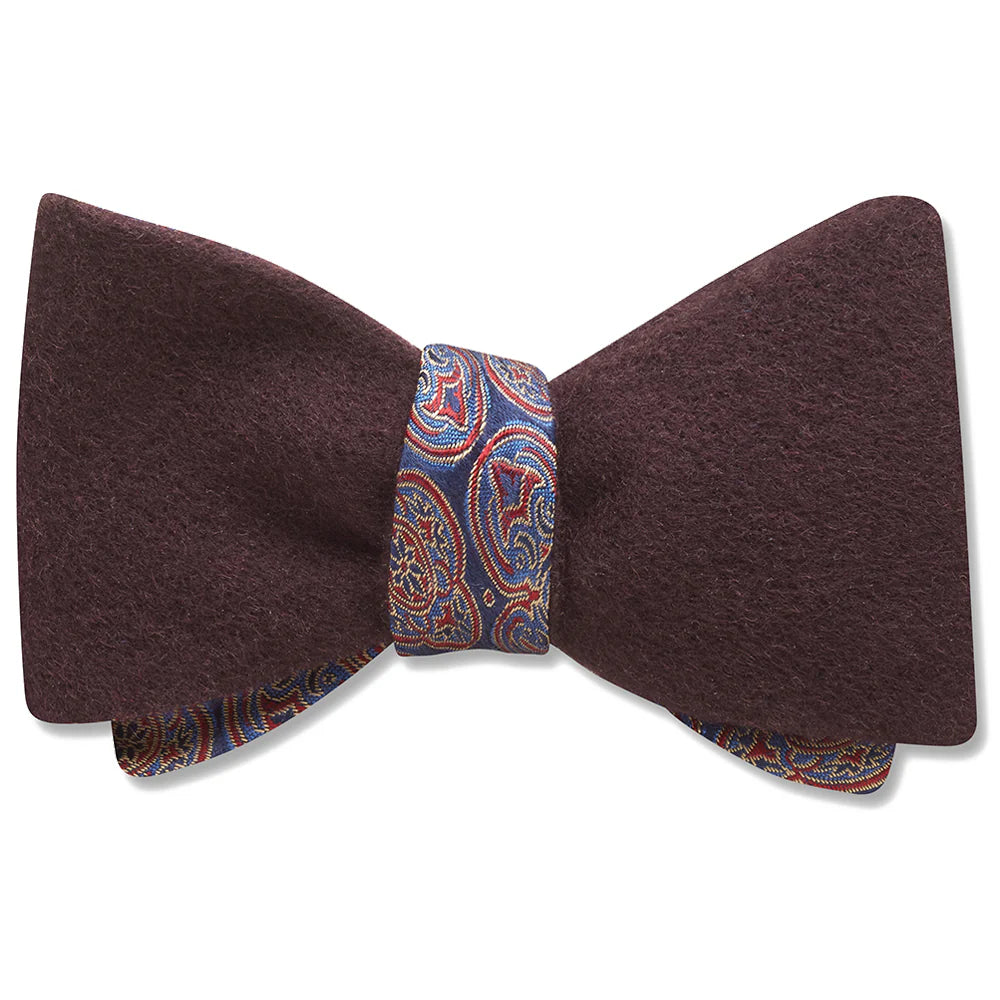 Cashmere reversible - bow ties