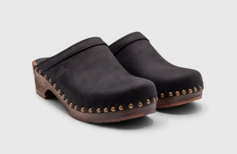Athens Studded Clog Mule