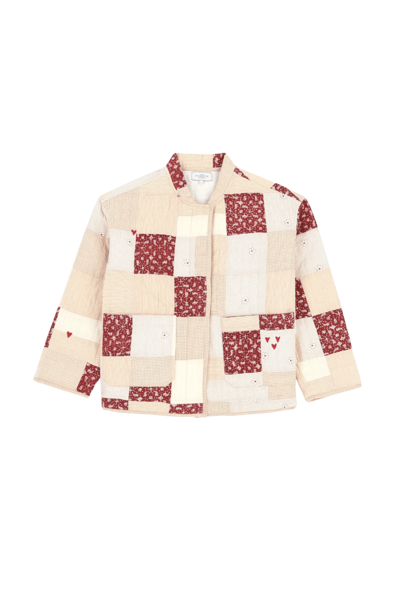 Scarlette-red-patchwork-jacket
