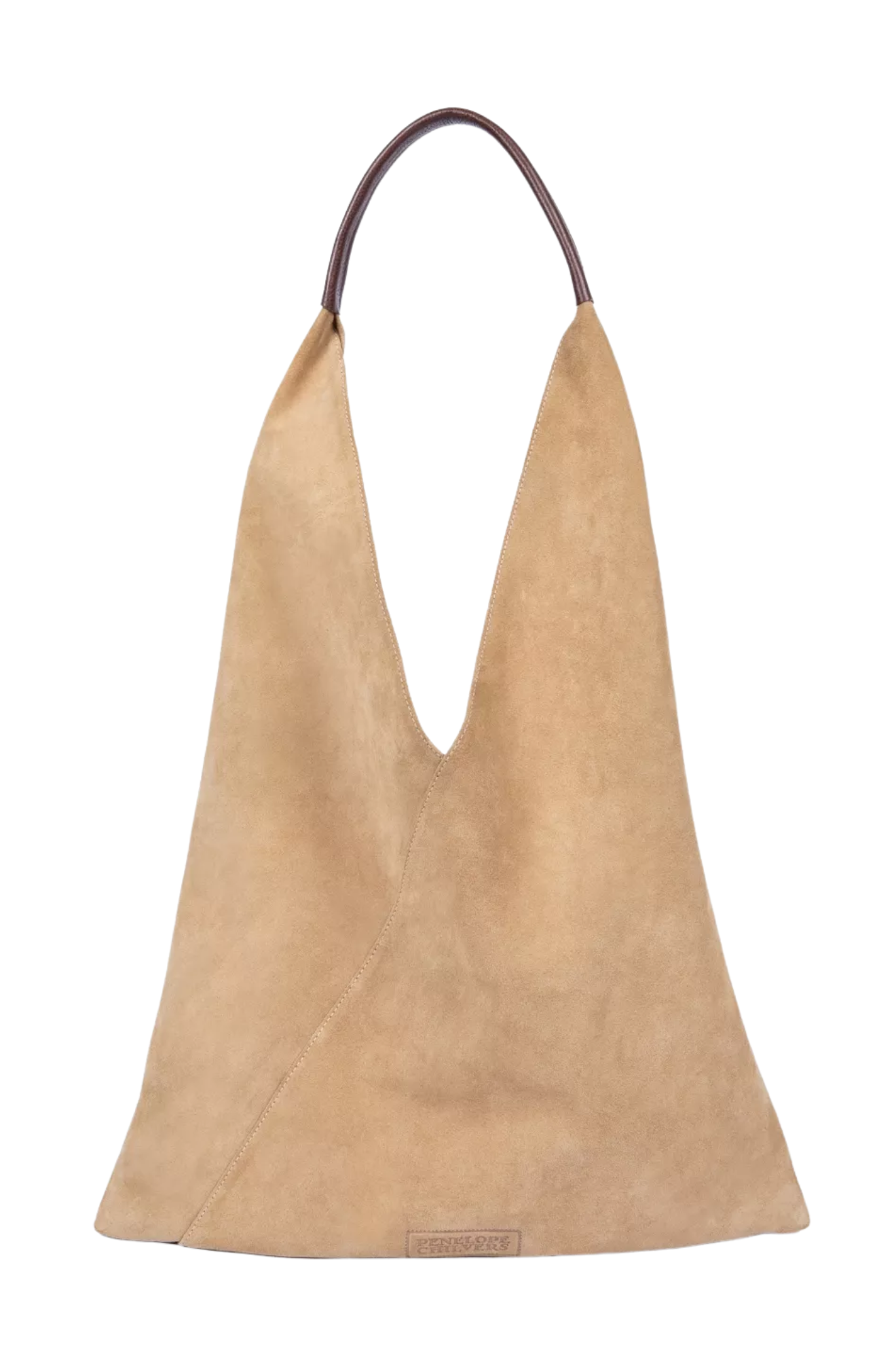 Triangle Suede Bag