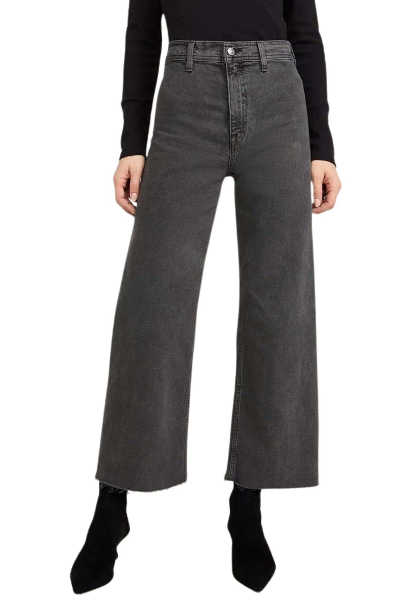 Penny Crop High Rise Wide Leg