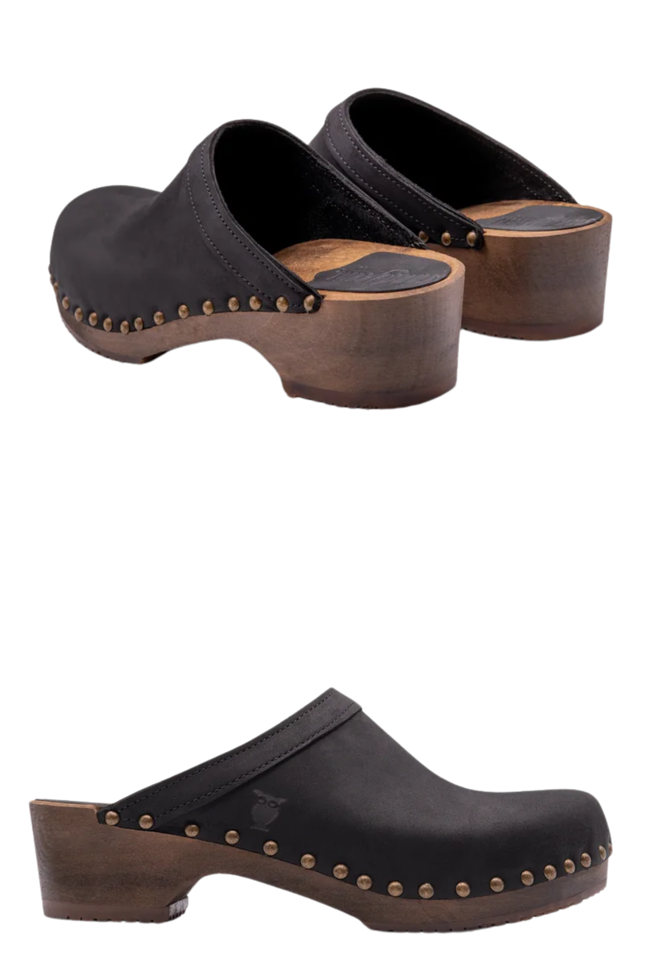 Athens Studded Clog Mule