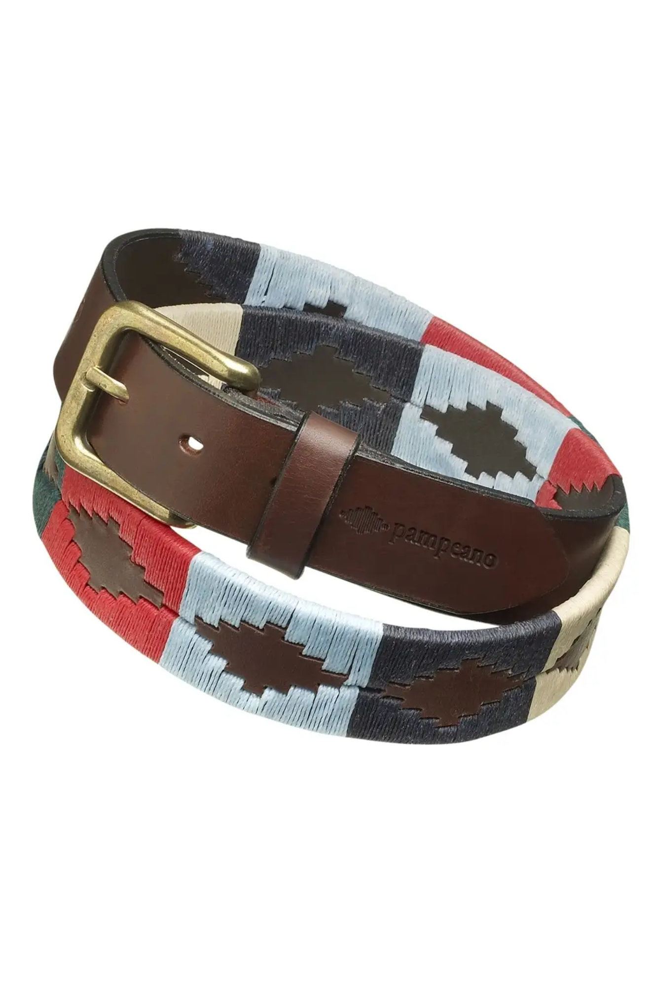 Pampeano Hand-Stitched Leather Polo Belt