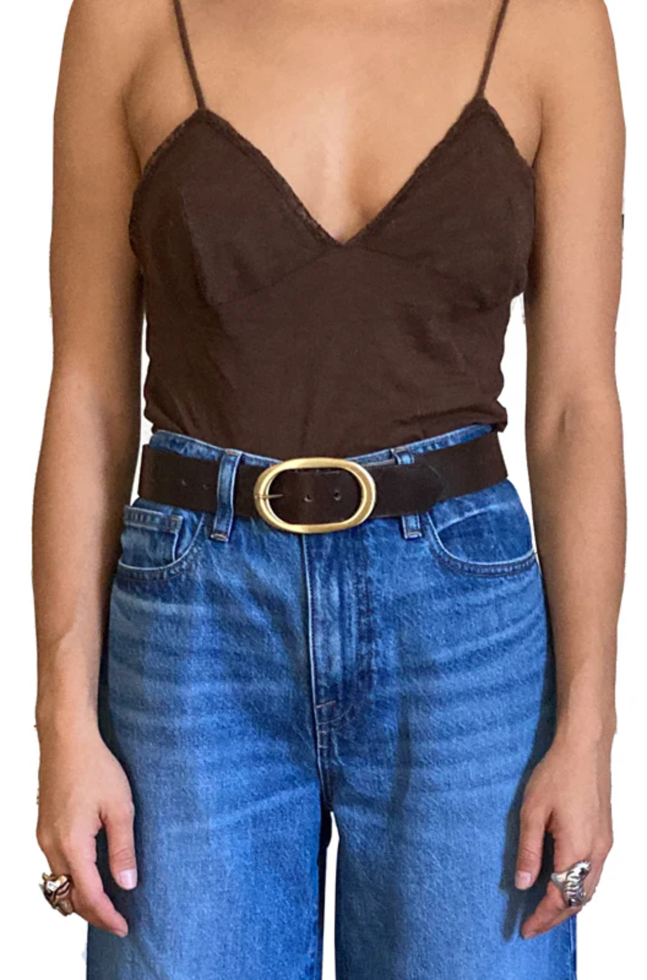Kim White Classic Oval Belts