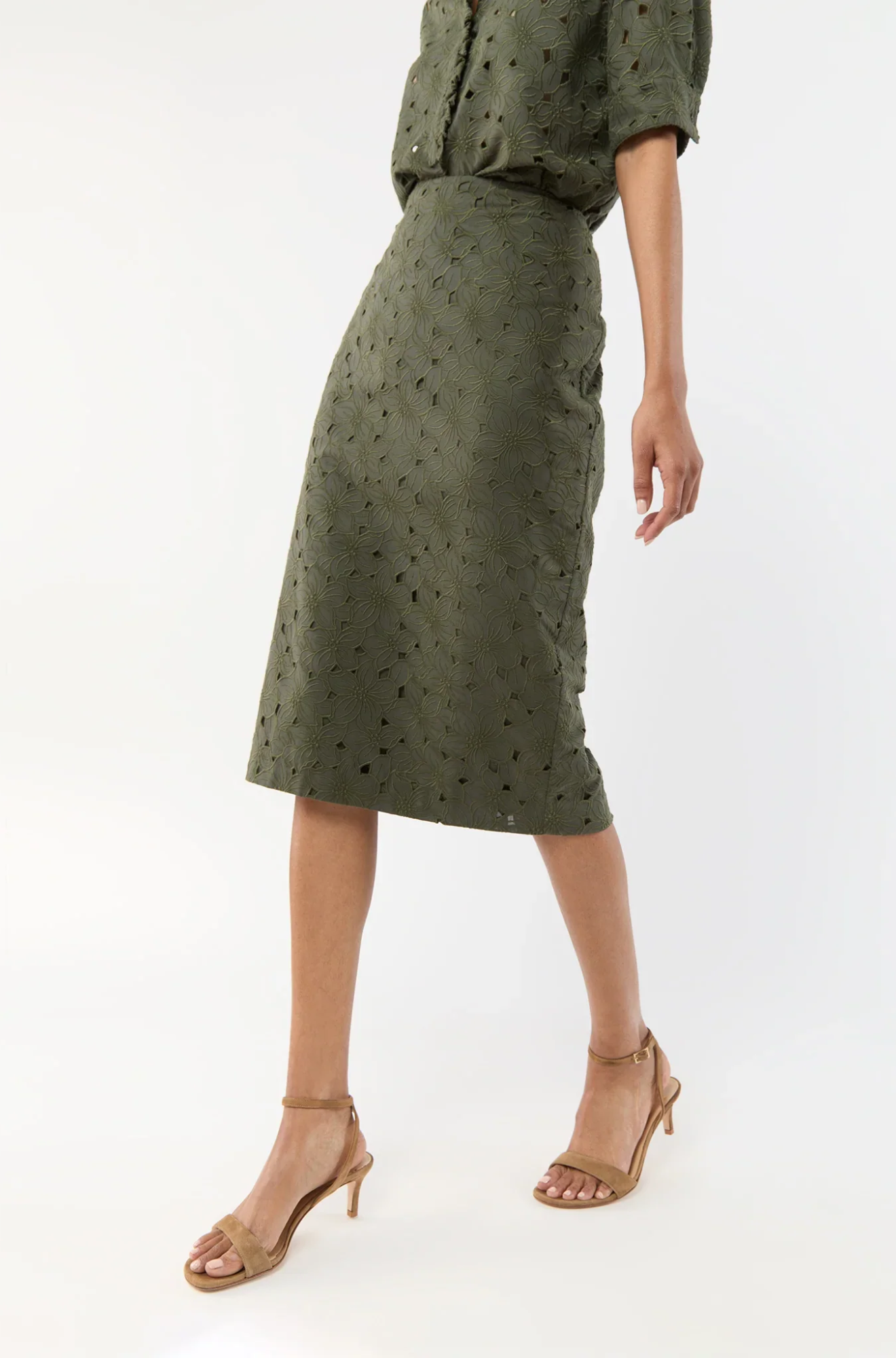 Ankle Wrap Kitten Heel