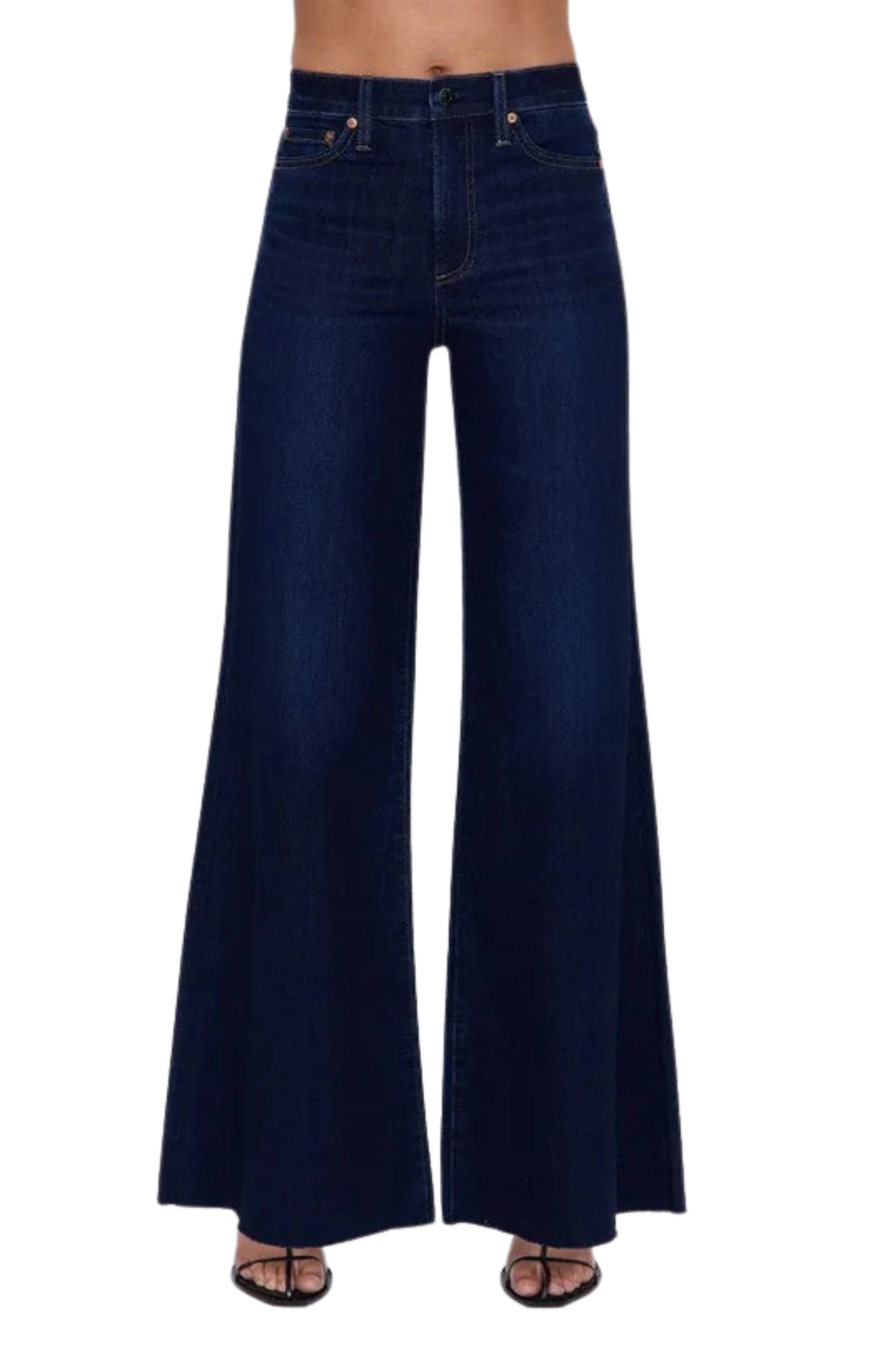 Izzy High Rise Wide Leg Jean