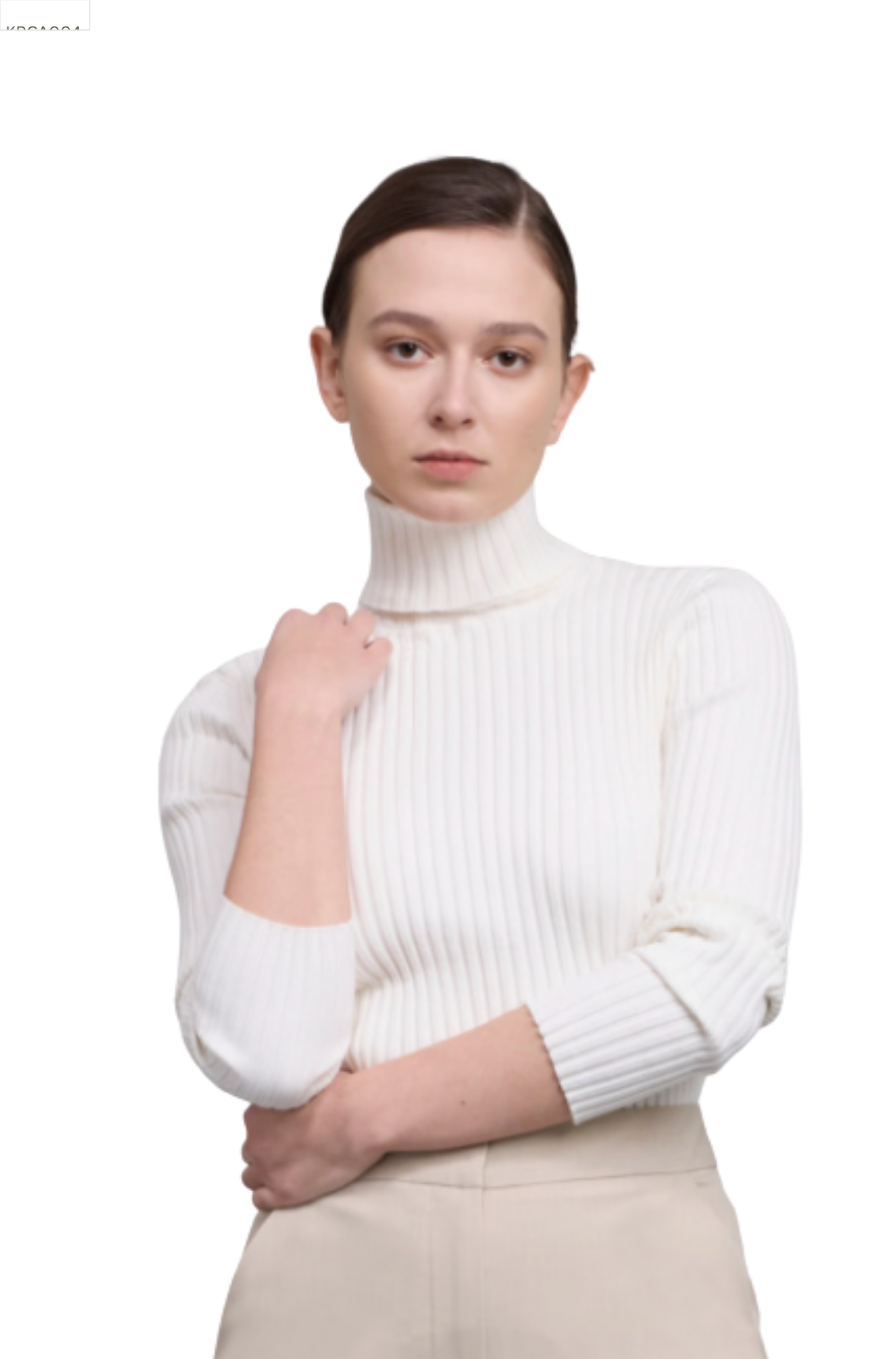 Ivy Ribbed Turtleneck Sweater