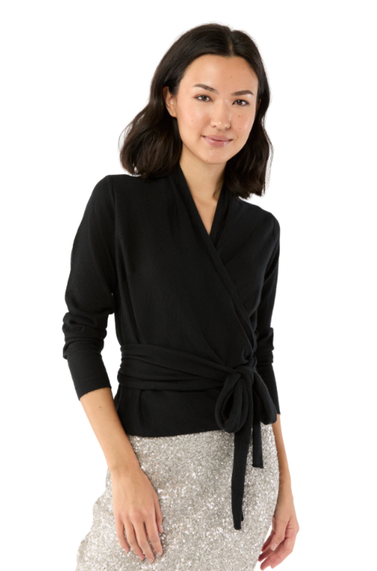 Mika Wrap Sweater