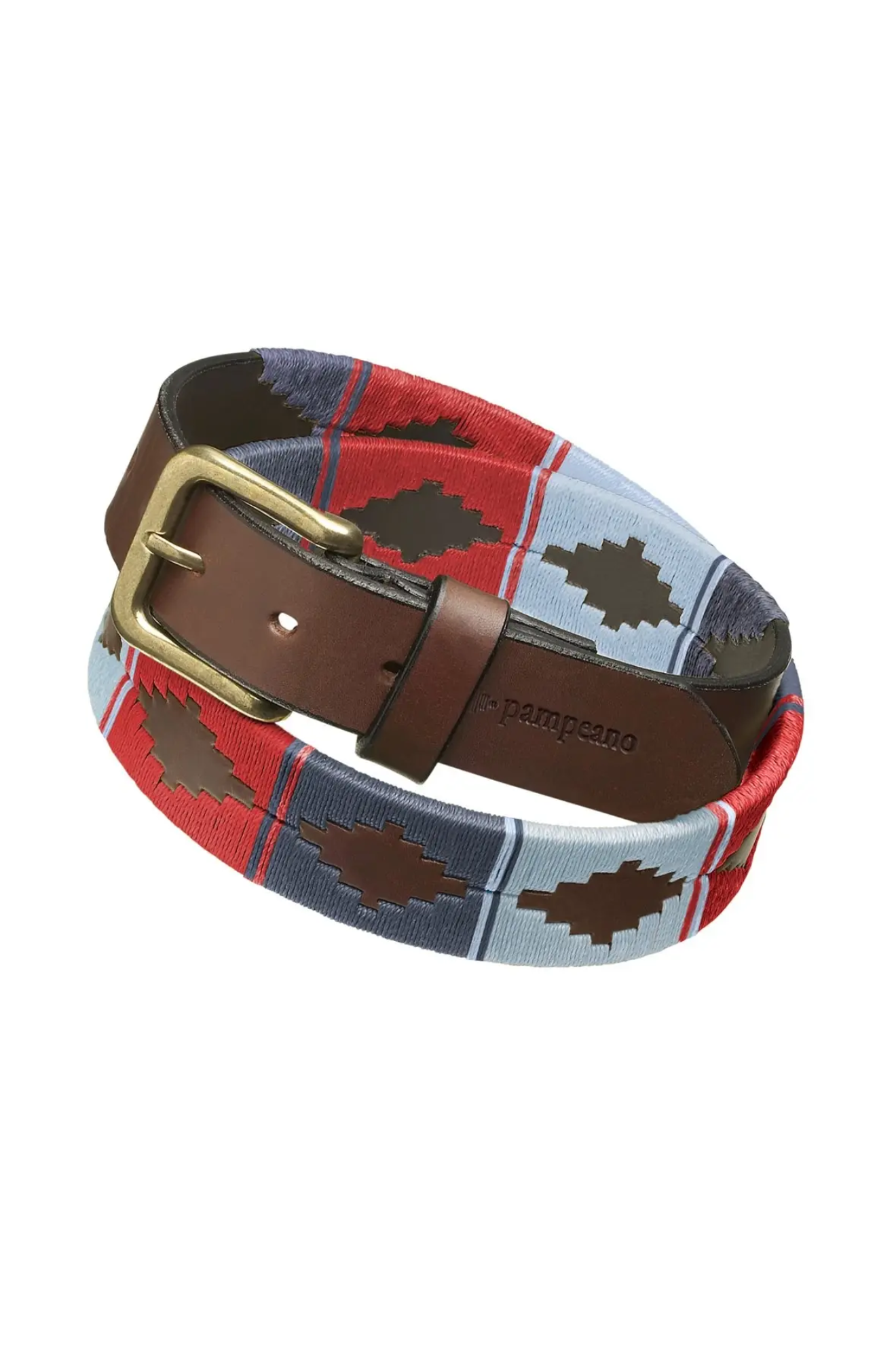 Pampeano Hand-Stitched Leather Polo Belt