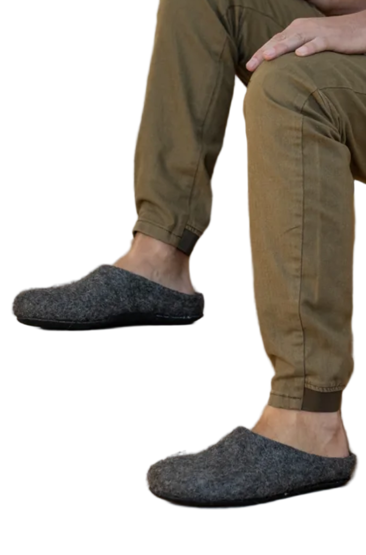 Tyrolean Felt Slipper