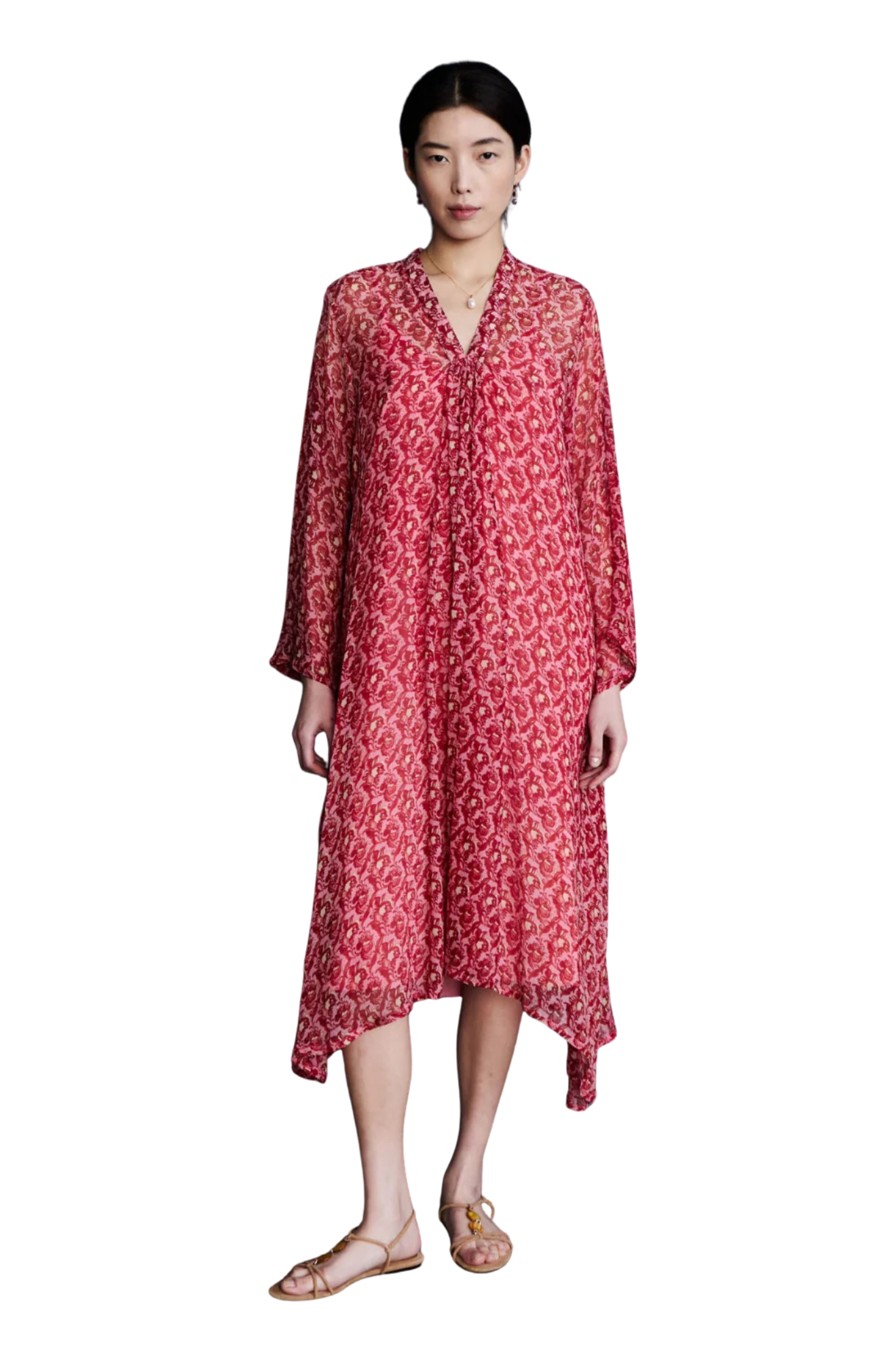 RENATA SILK CHIFFON DRESS