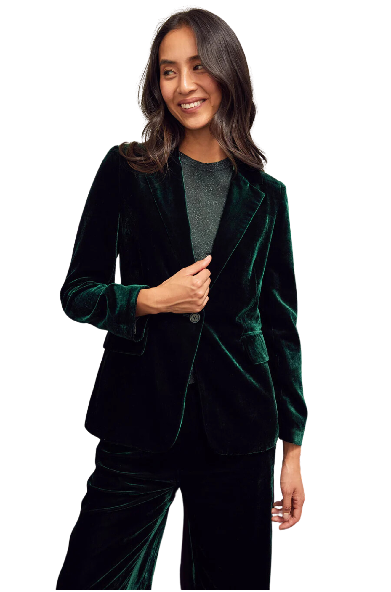 Asha Velvet Blazer