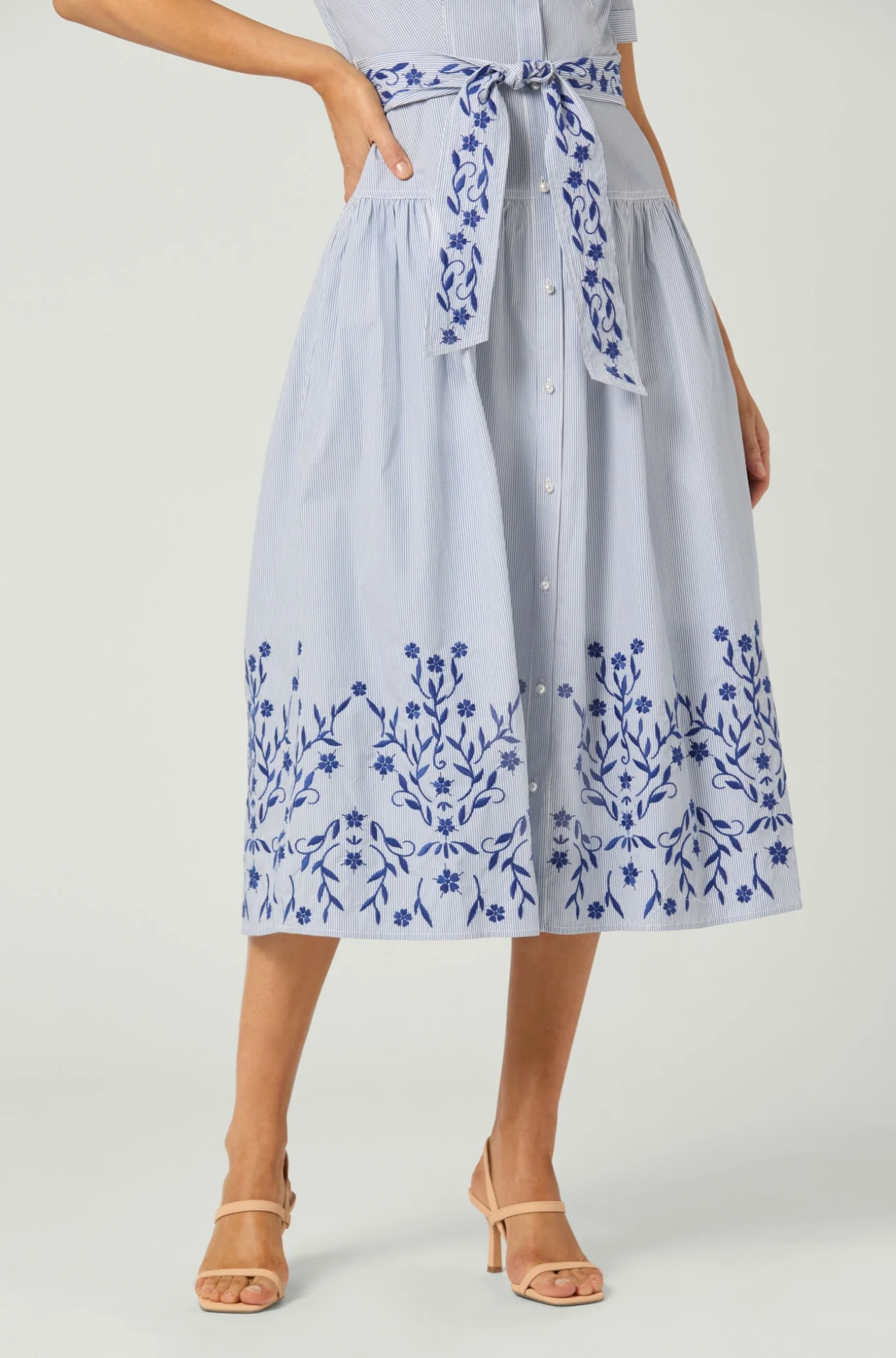 Shoshanna-finley-dress-light-blue-navy-floral-design