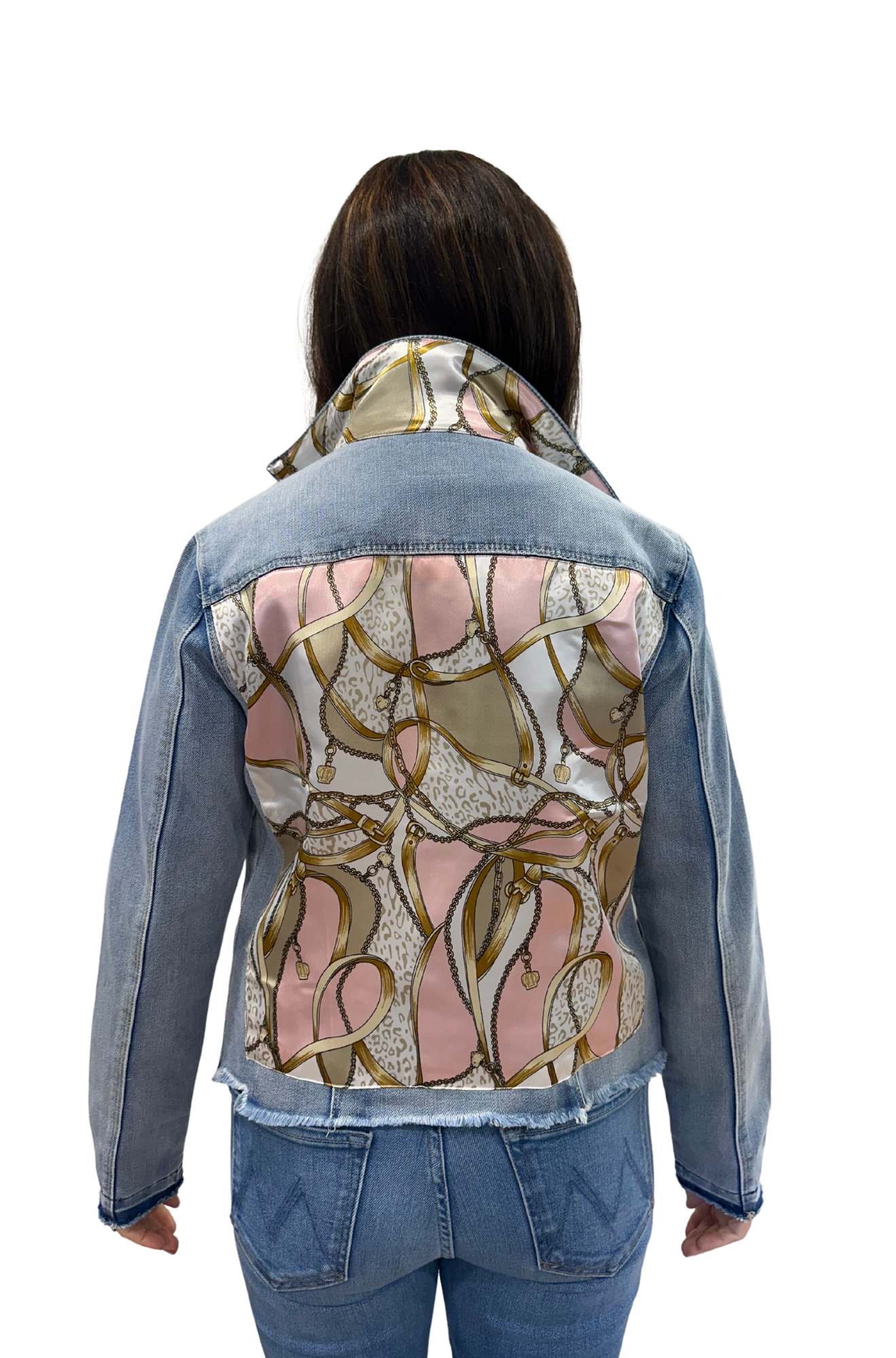 Stacy-Bradley-denim-jacket-pink-makes-me-happy