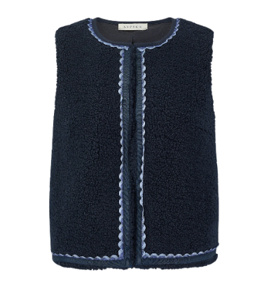 Trim Detail Eco Fleece Gilet