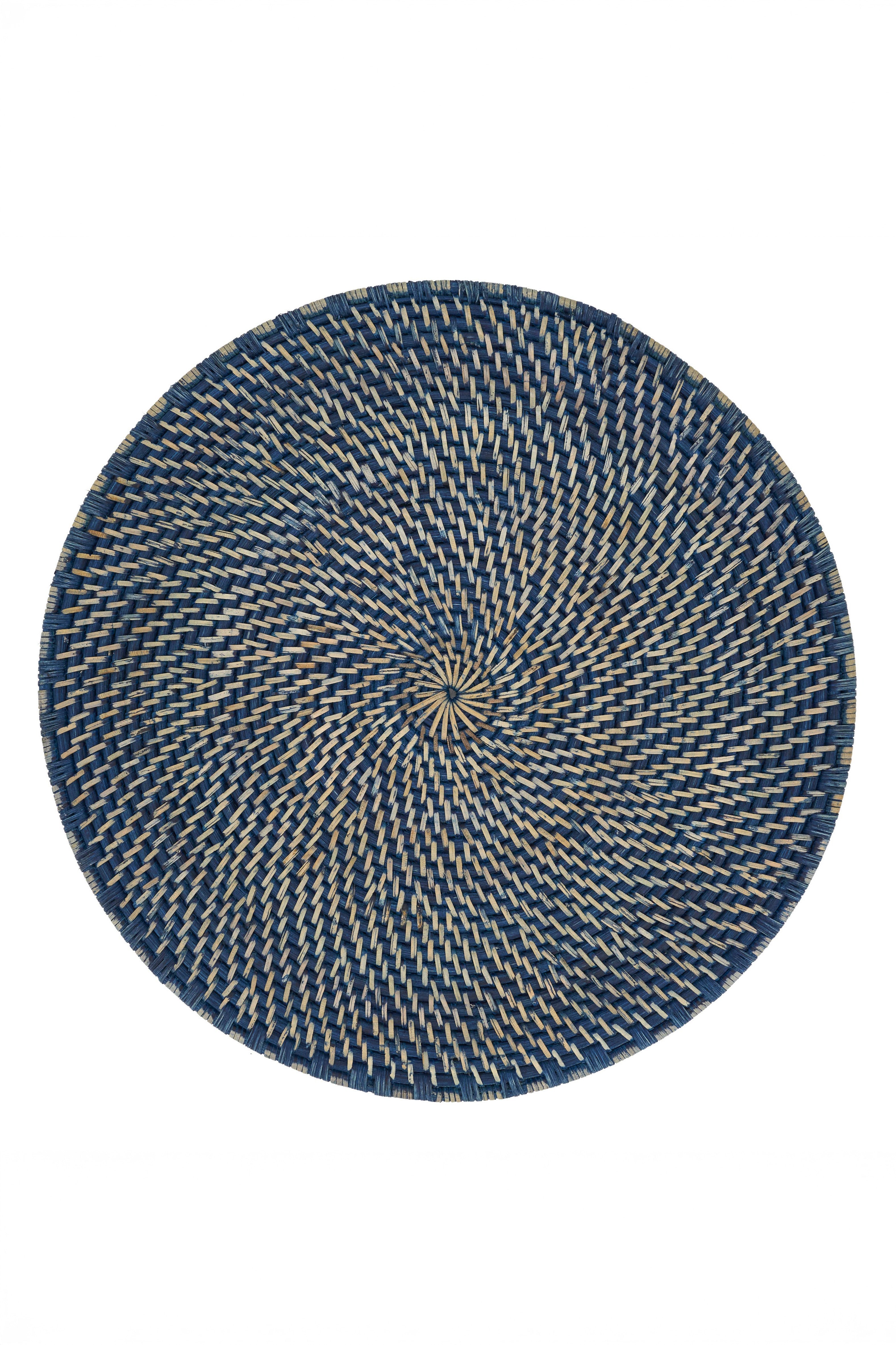 Textured Rattan Placemat - Set of 4