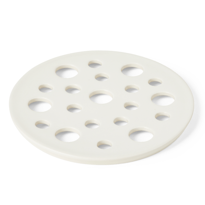 Kähler - Signature - 7.9" Ceramic Vase w/ Arrangement Plate