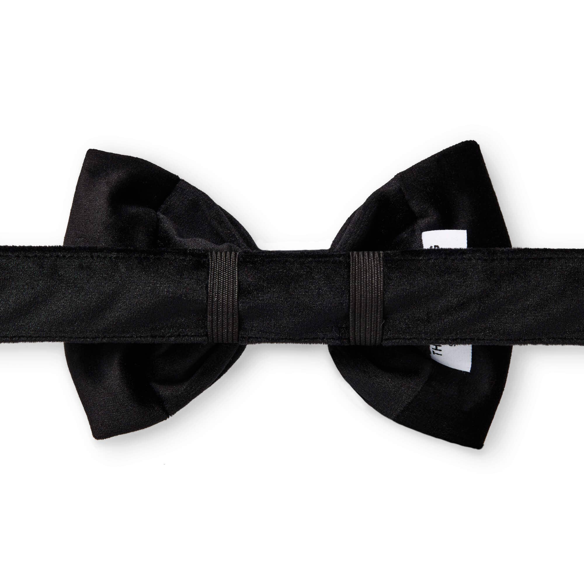 Velvet Dog Bow Tie