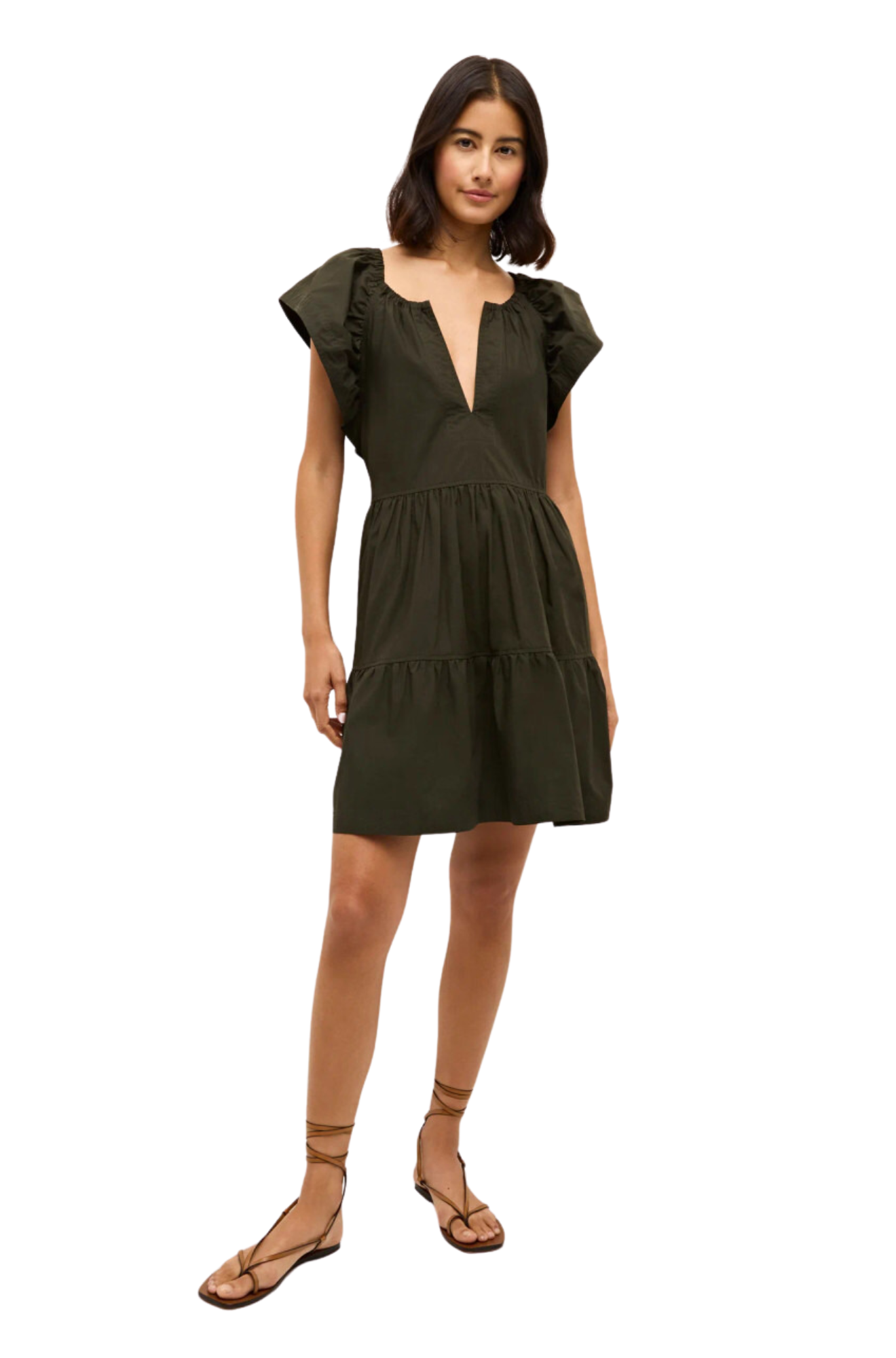 marie-oliver-kara-short-dress-rosin-green