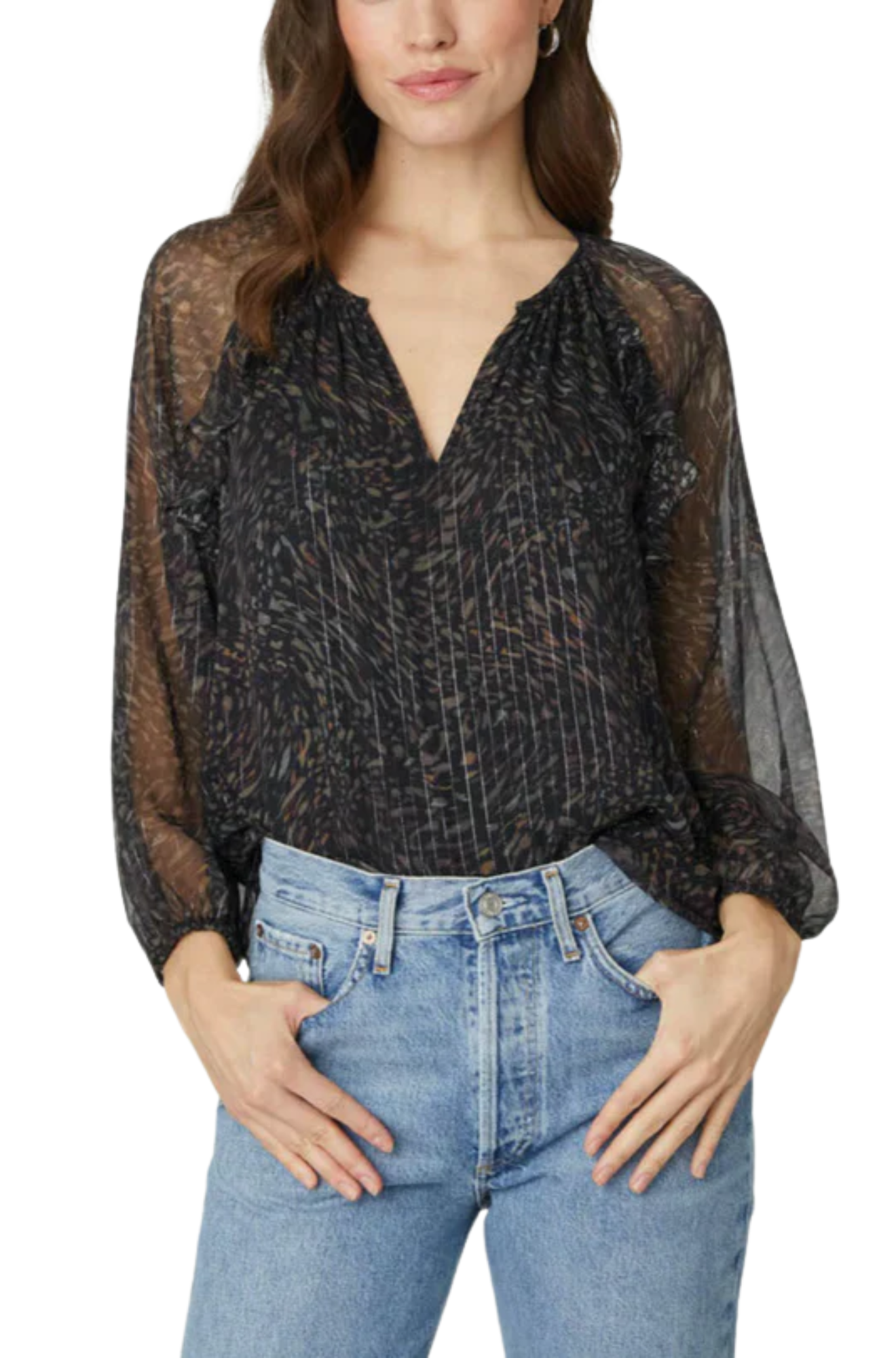 shoshanna-marlo-top-jet-black