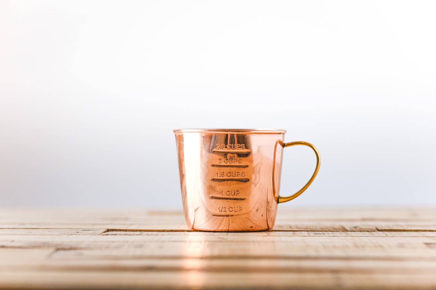 Copper Liquid Measuring Cup - 2.5 Cup