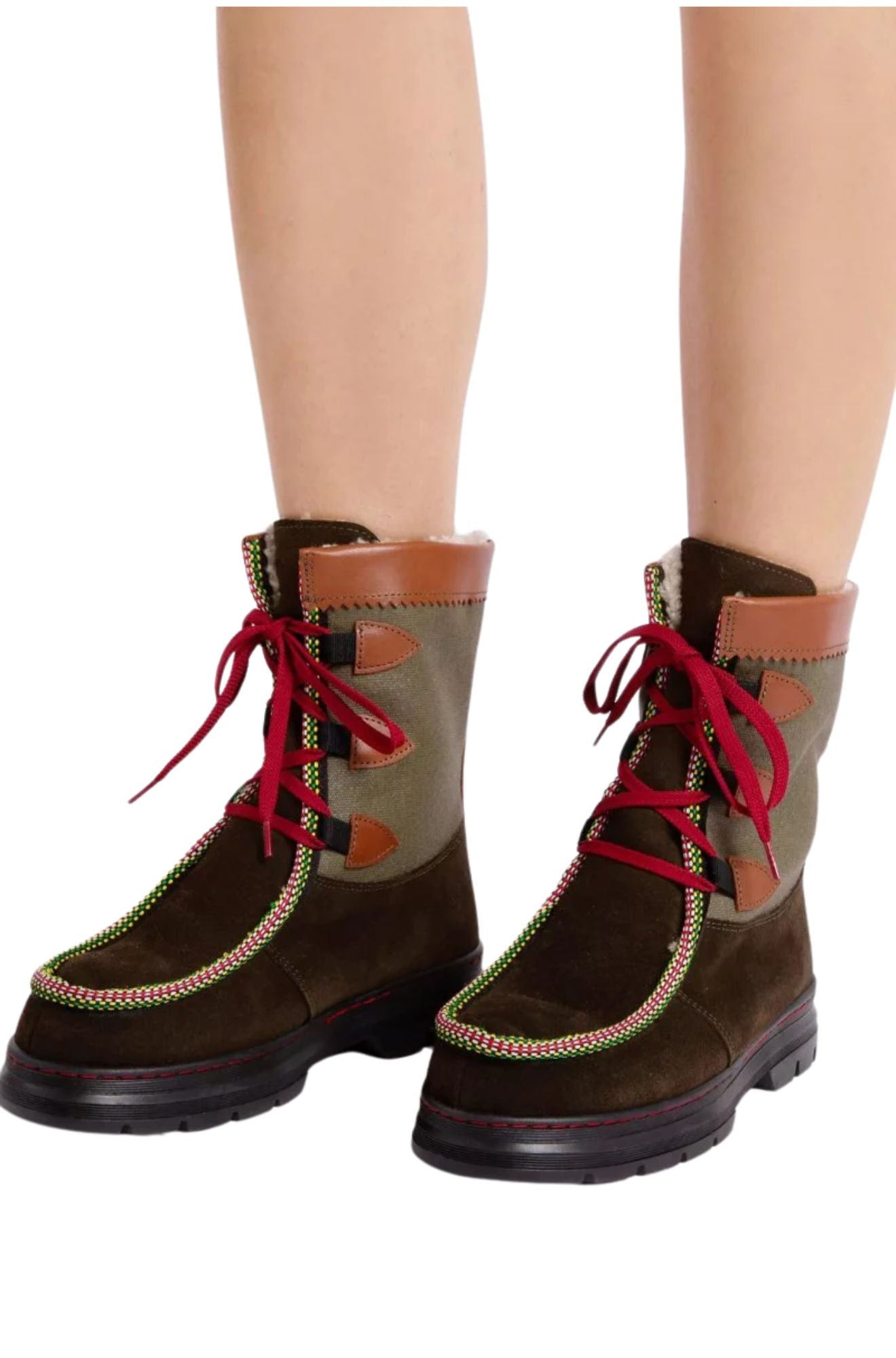 Midcalf Intrepid Suede Shearling-Lined Boot