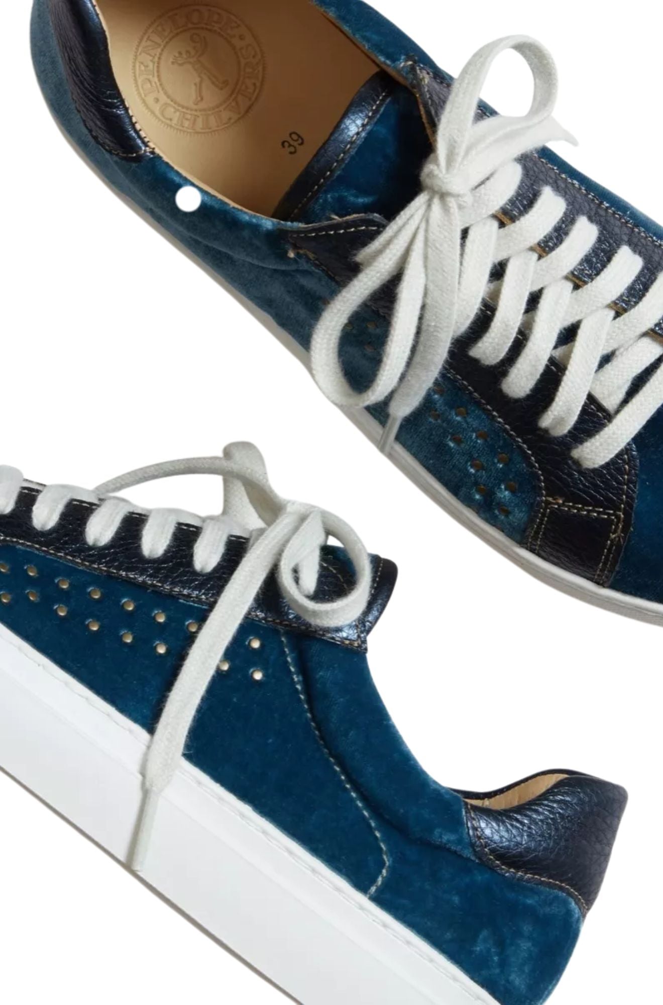 Paradise Velvet Metallic Trainer