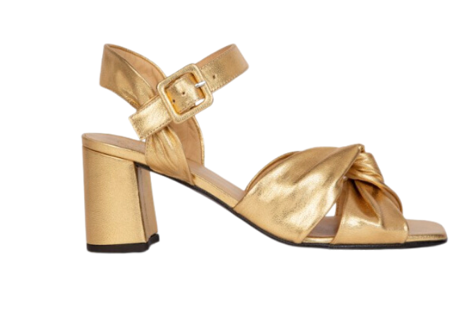 Infinity Metallic sandal