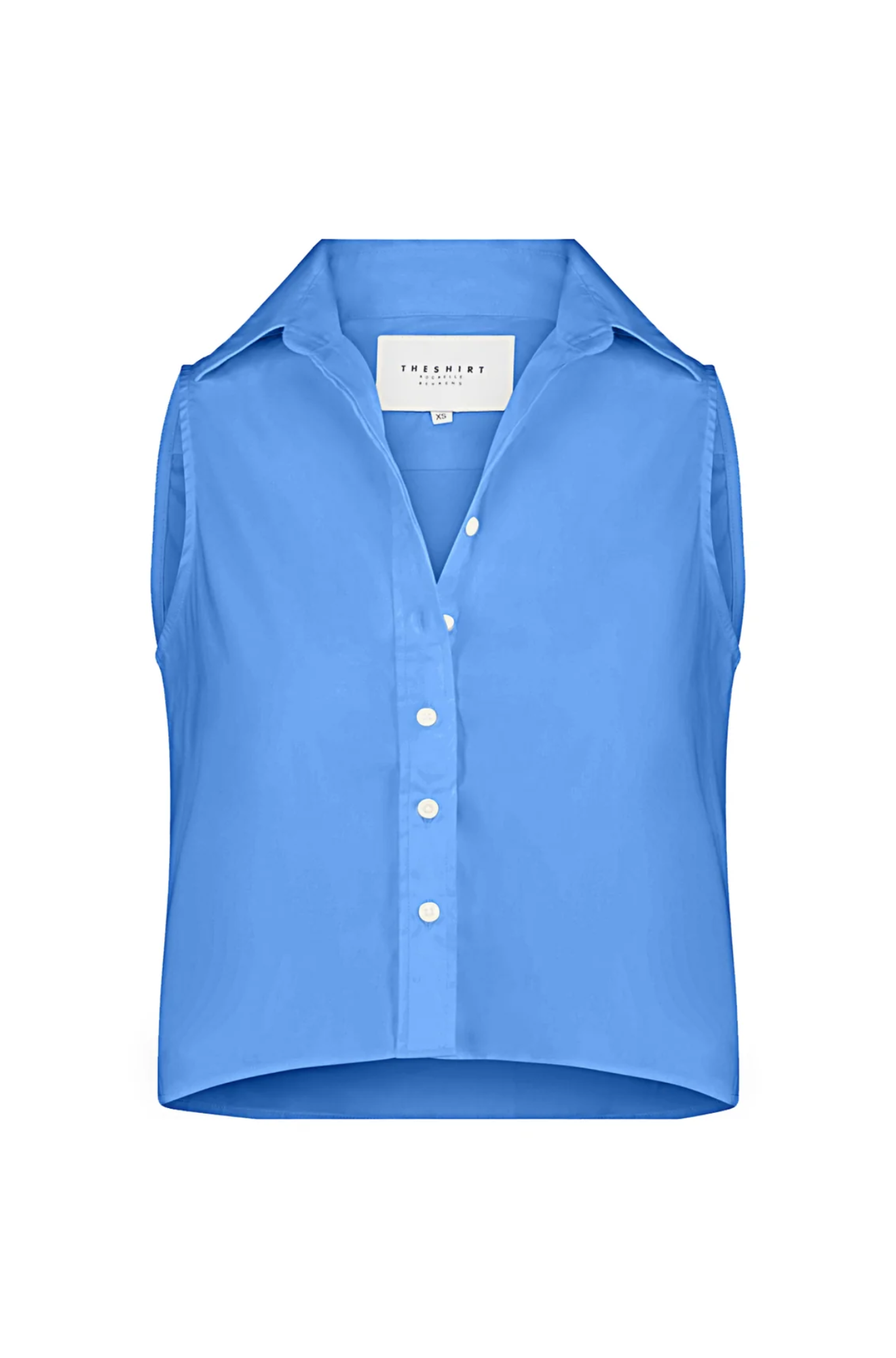 The Boxy Cropped Sleeveless Shirt