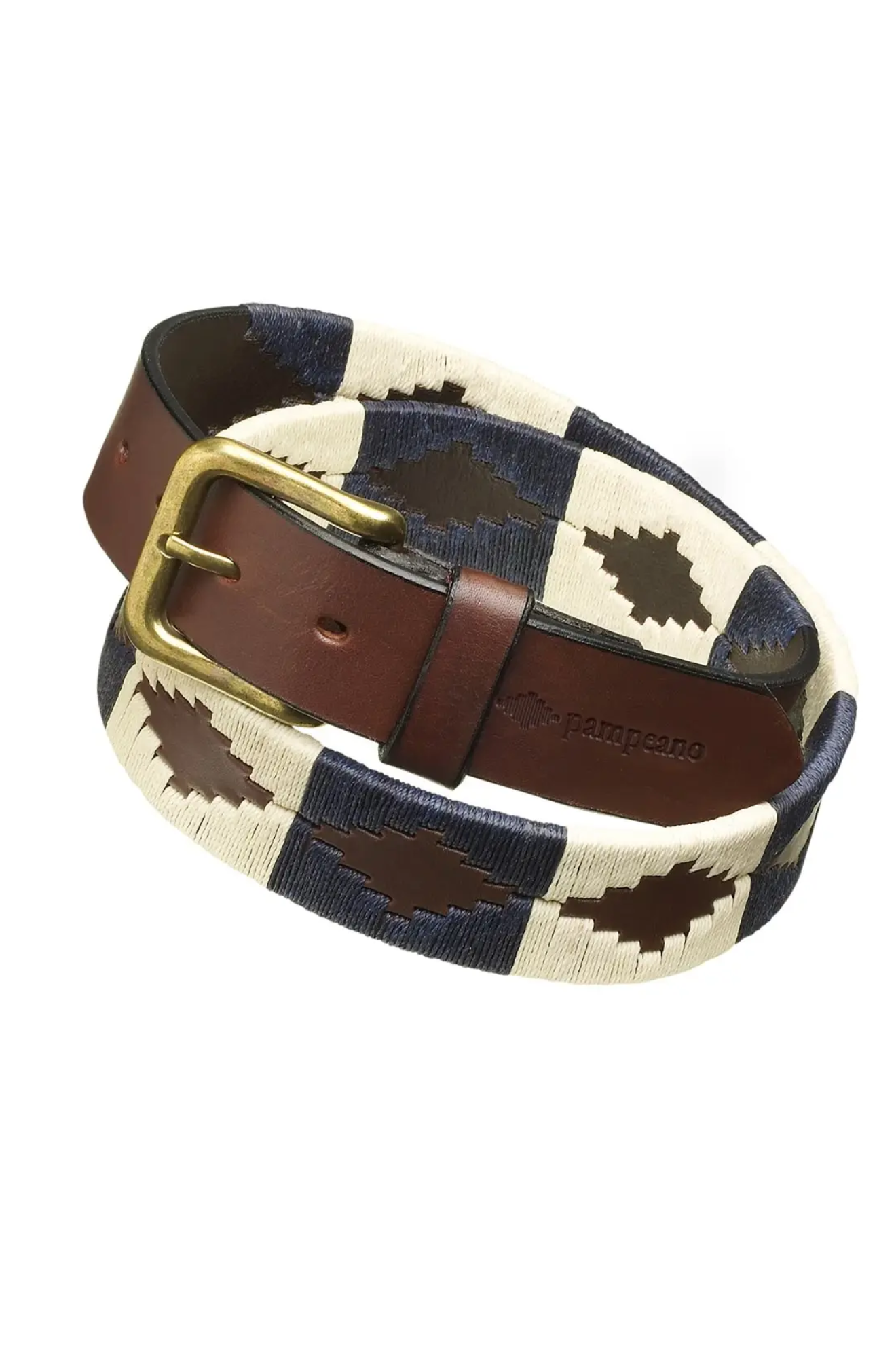 Pampeano Hand-Stitched Leather Polo Belt