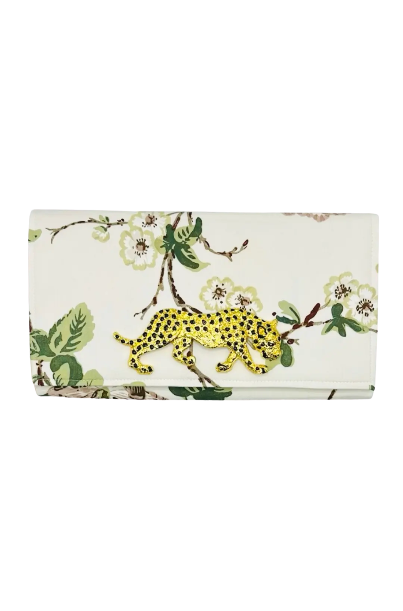 Floral Cluster Schumacher Clutch