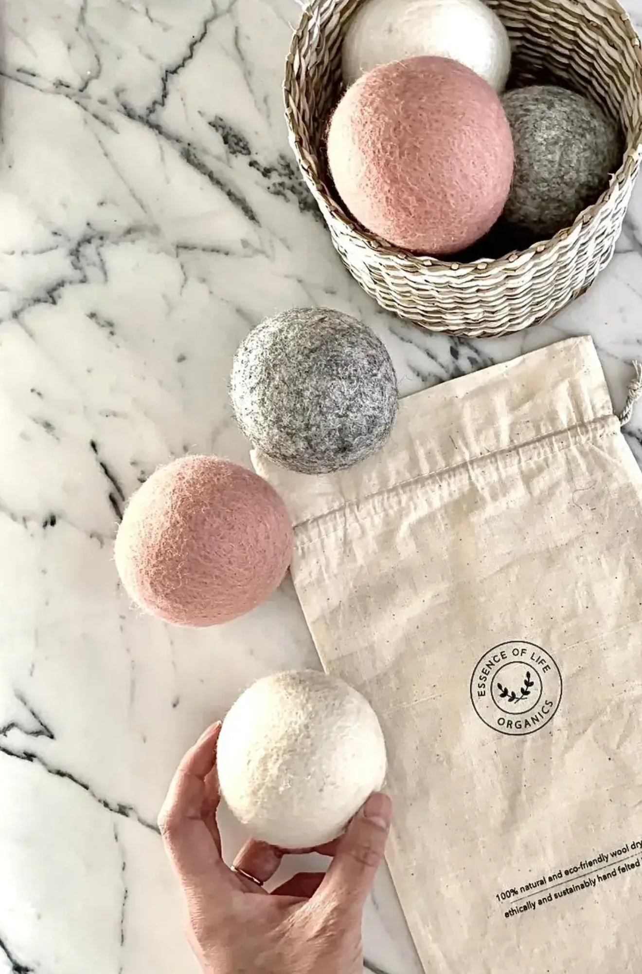 100% Organic Wool Dryer Ball