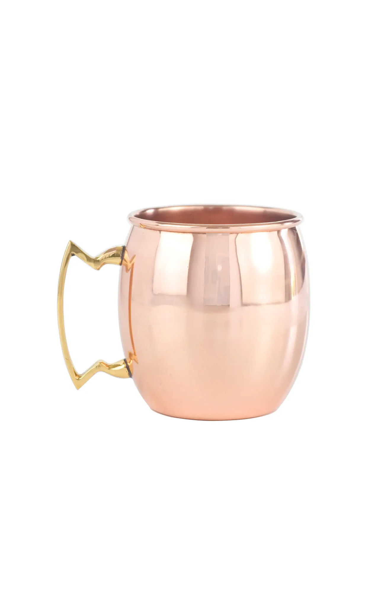 Original Smooth: 16oz Solid Copper Moscow Mule Mug