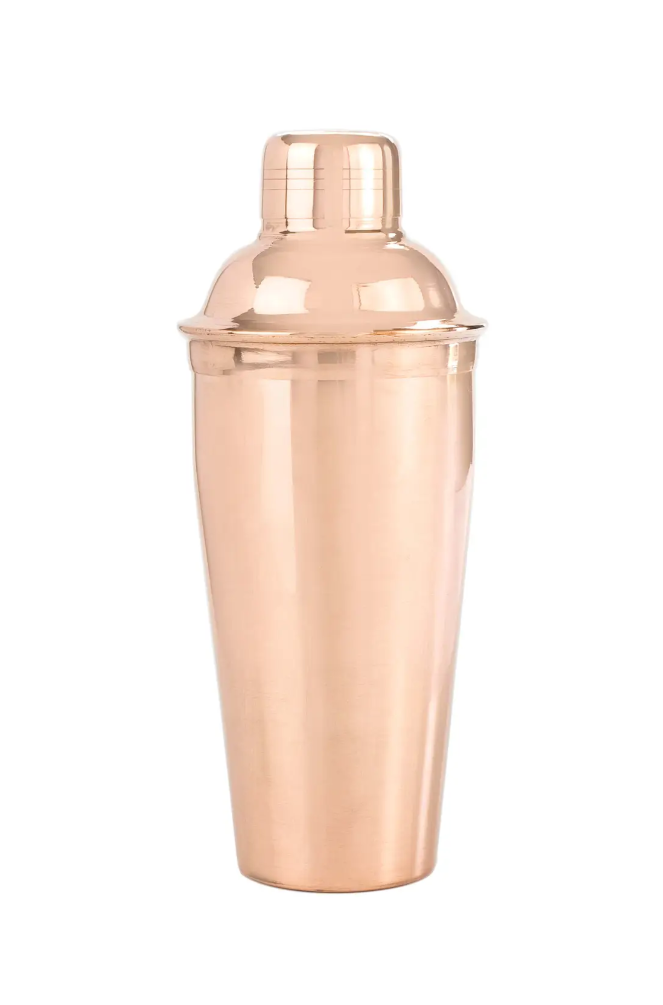 Shaker Smooth: 22oz Solid Copper Moscow Mule Shaker