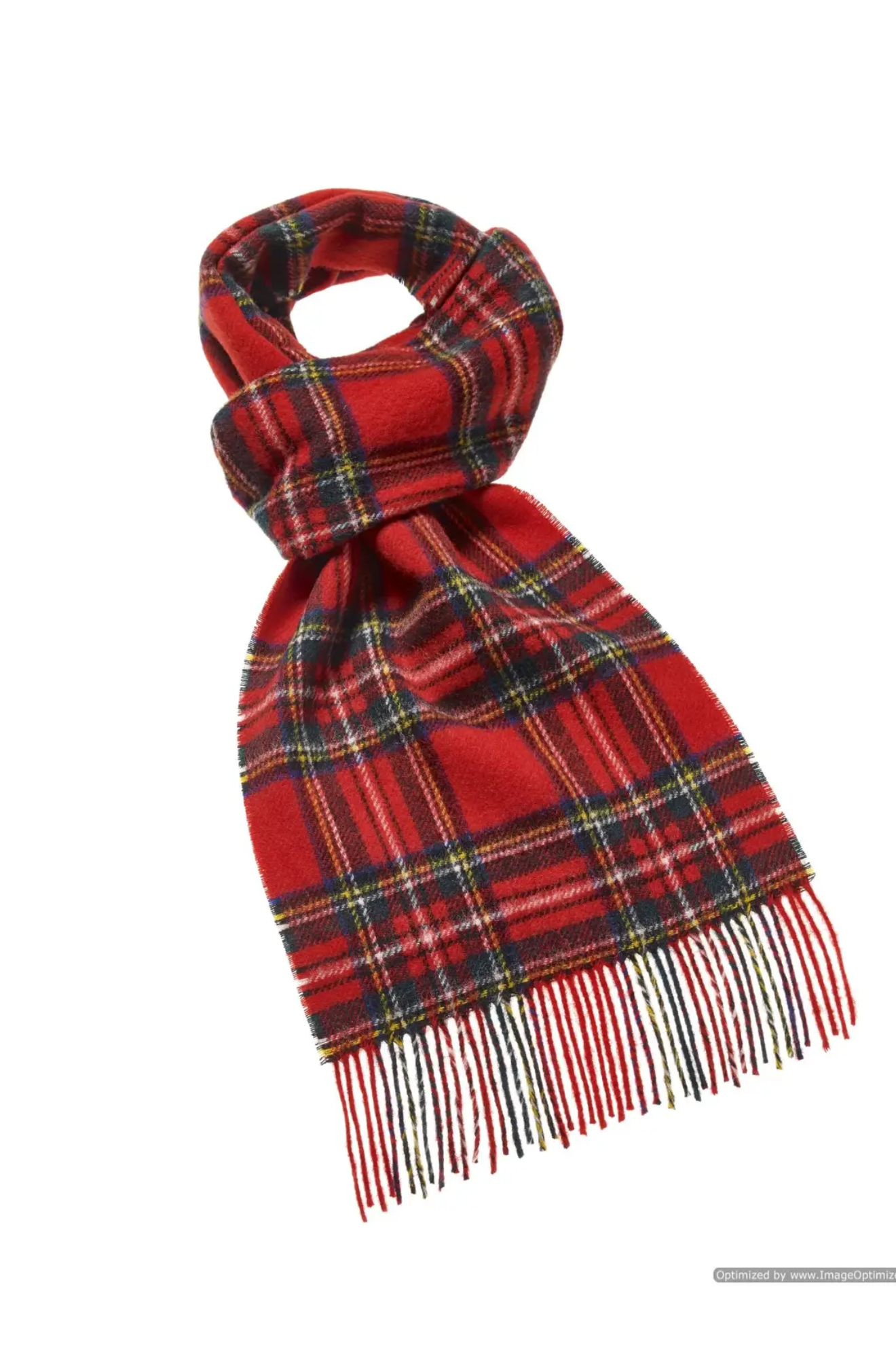 Royal Stewart Tartan Scarf - Merino Lambswool