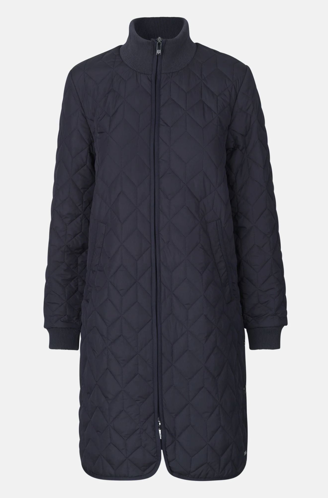 Long Padded Quilt Jacket