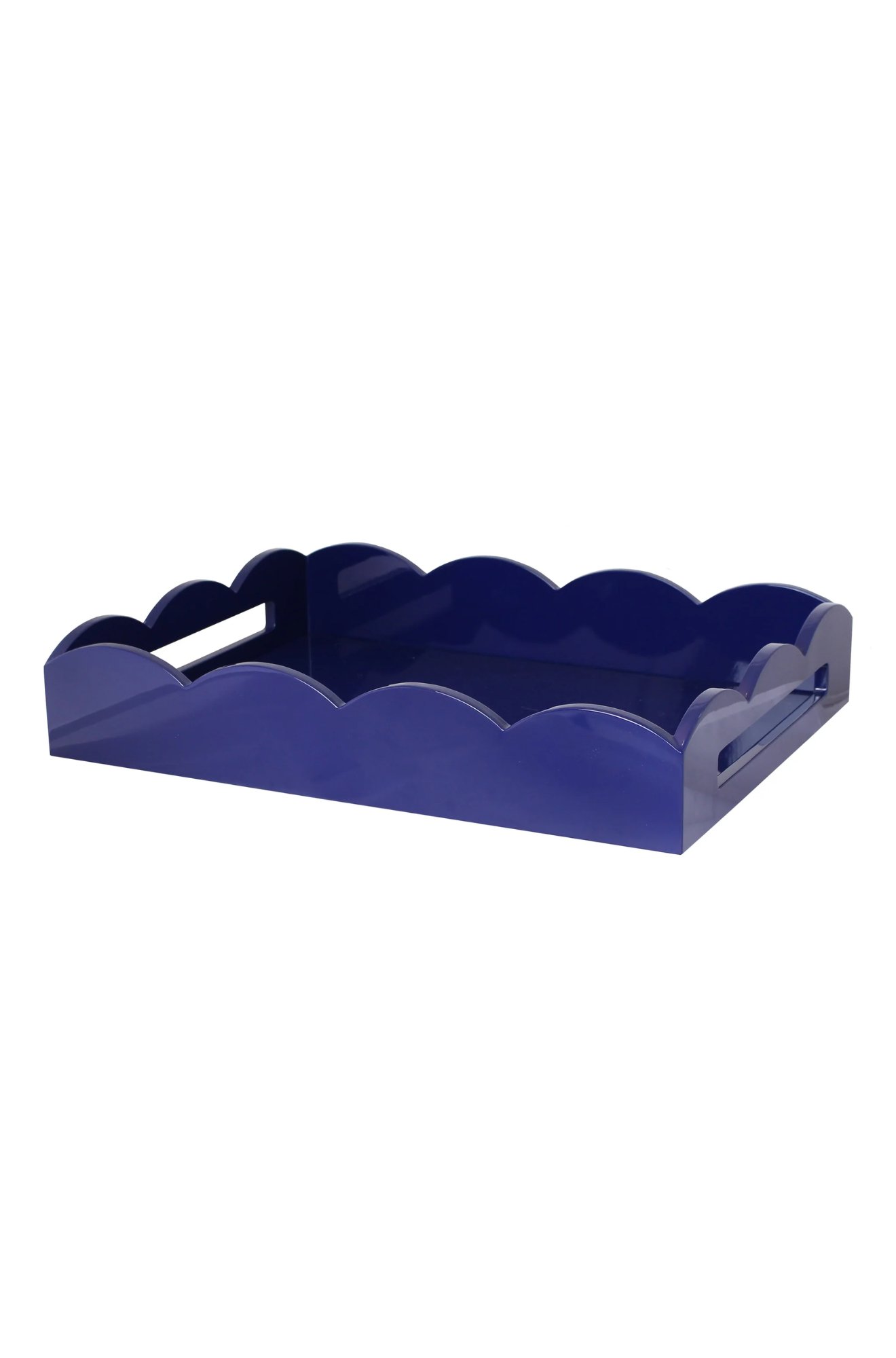 Medium Lacquered Scallop Serving Tray