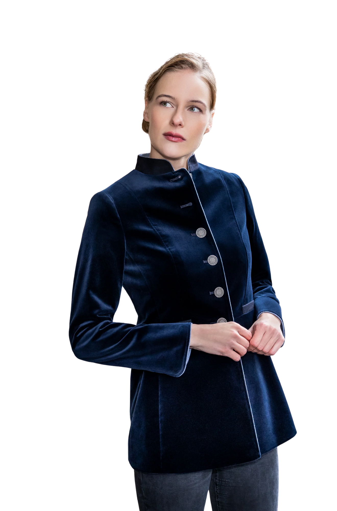 Lily - Velvet Alpine Cocktail Jacket