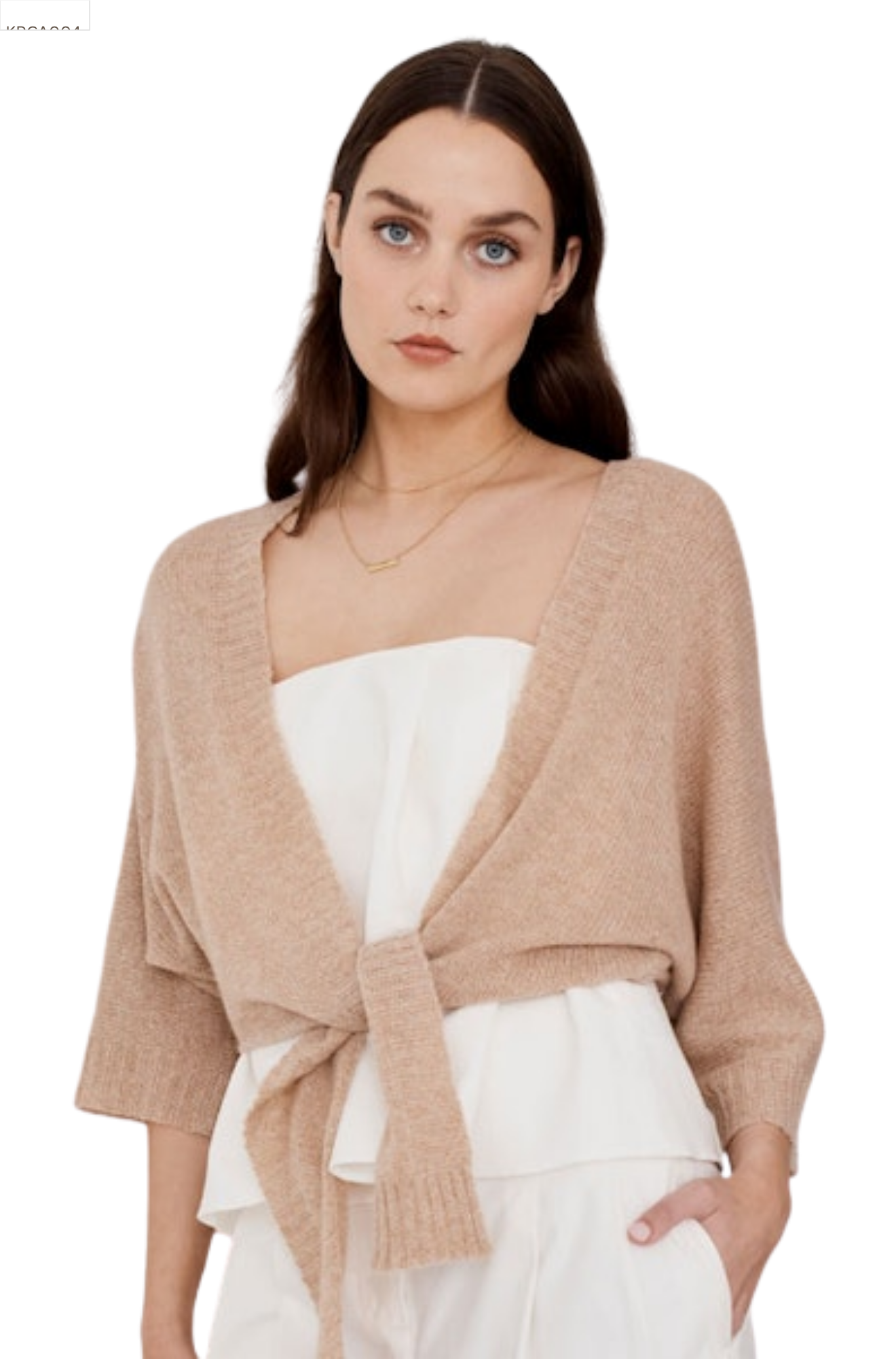 Loose Gauge Dolman Tie Front