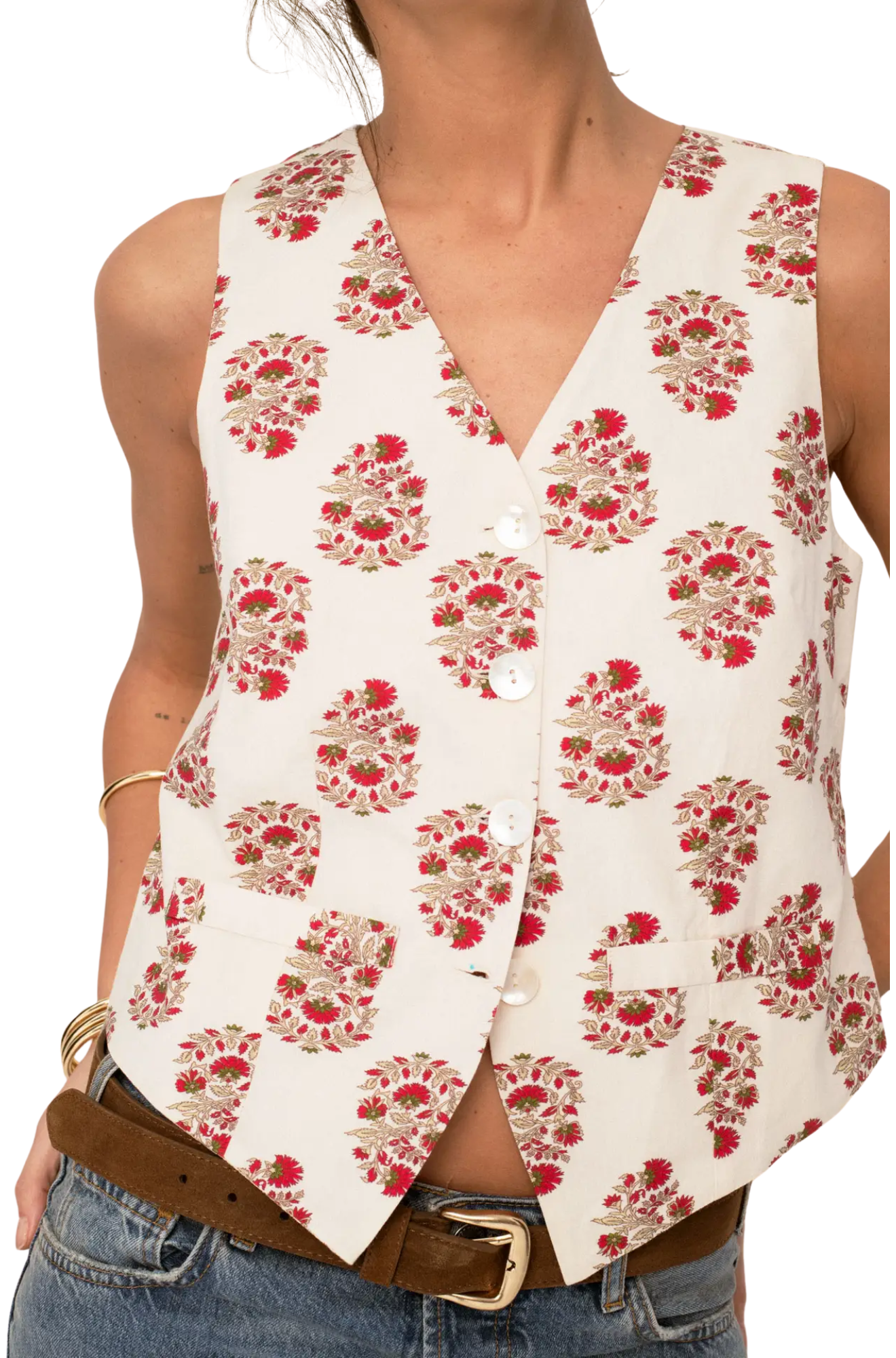 Sonmer-shop-usa-vest-red-off-white