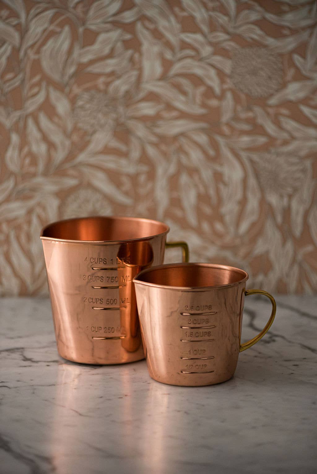 Copper Liquid Measuring Cup - 2.5 Cup