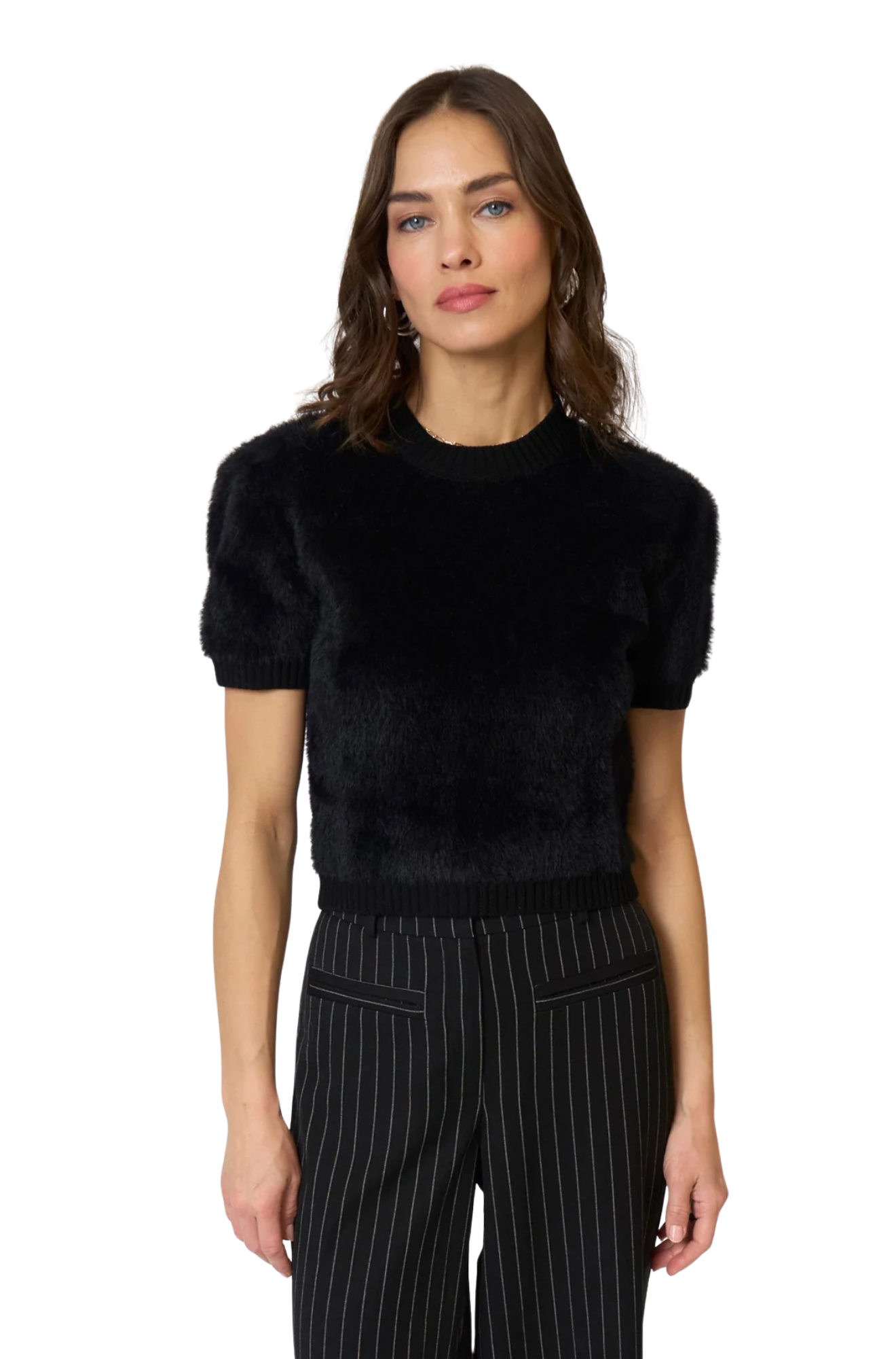 central-park-west-Roman-Eyelash-Tee-With-Shoulder-Pads
