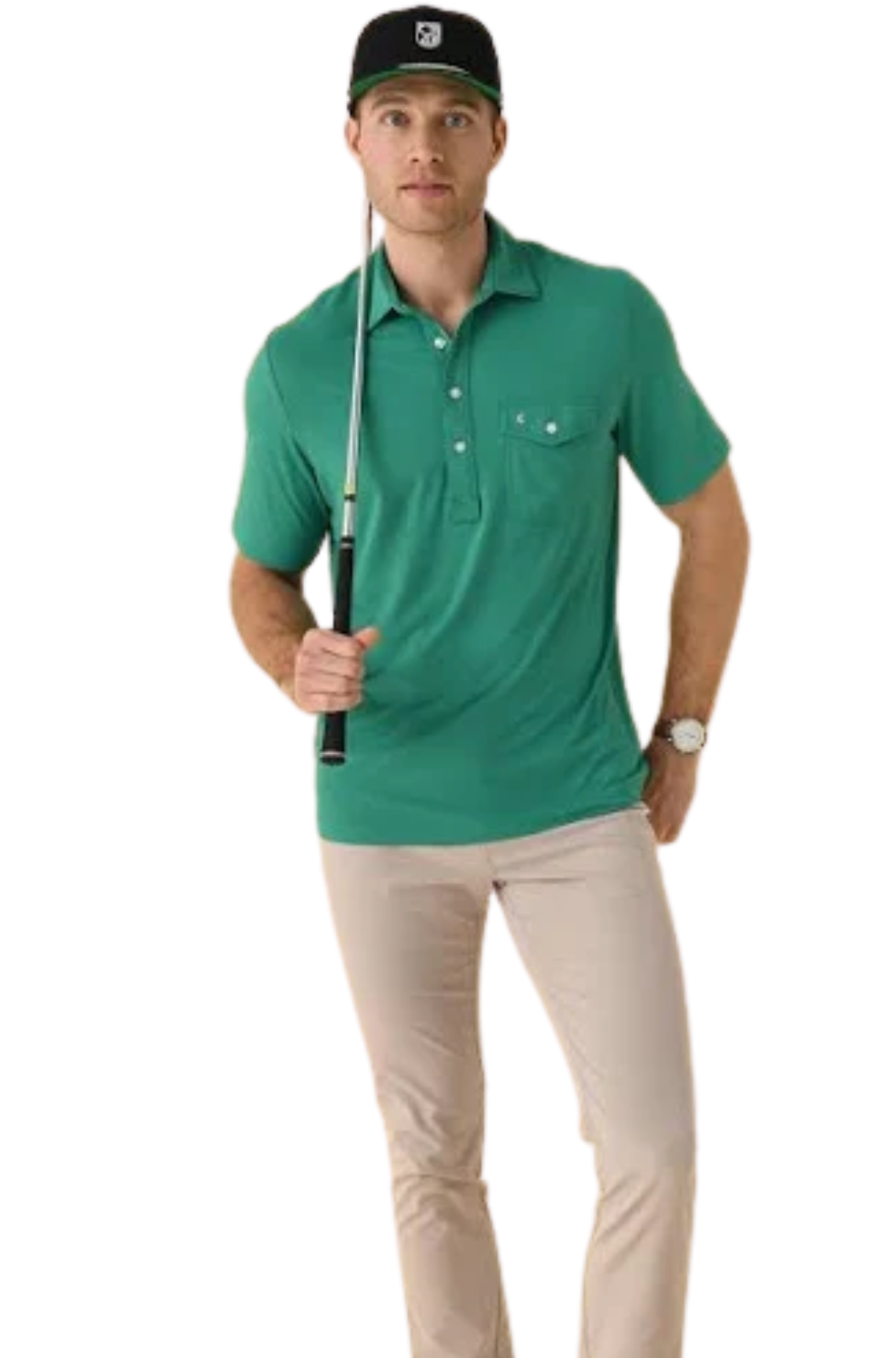 criquet-heather-Performance-Sport-players-shirt-ivy