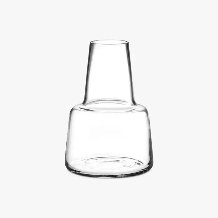 Holmegaard - Flora - Mouth-Blown Glass Vase - Clear