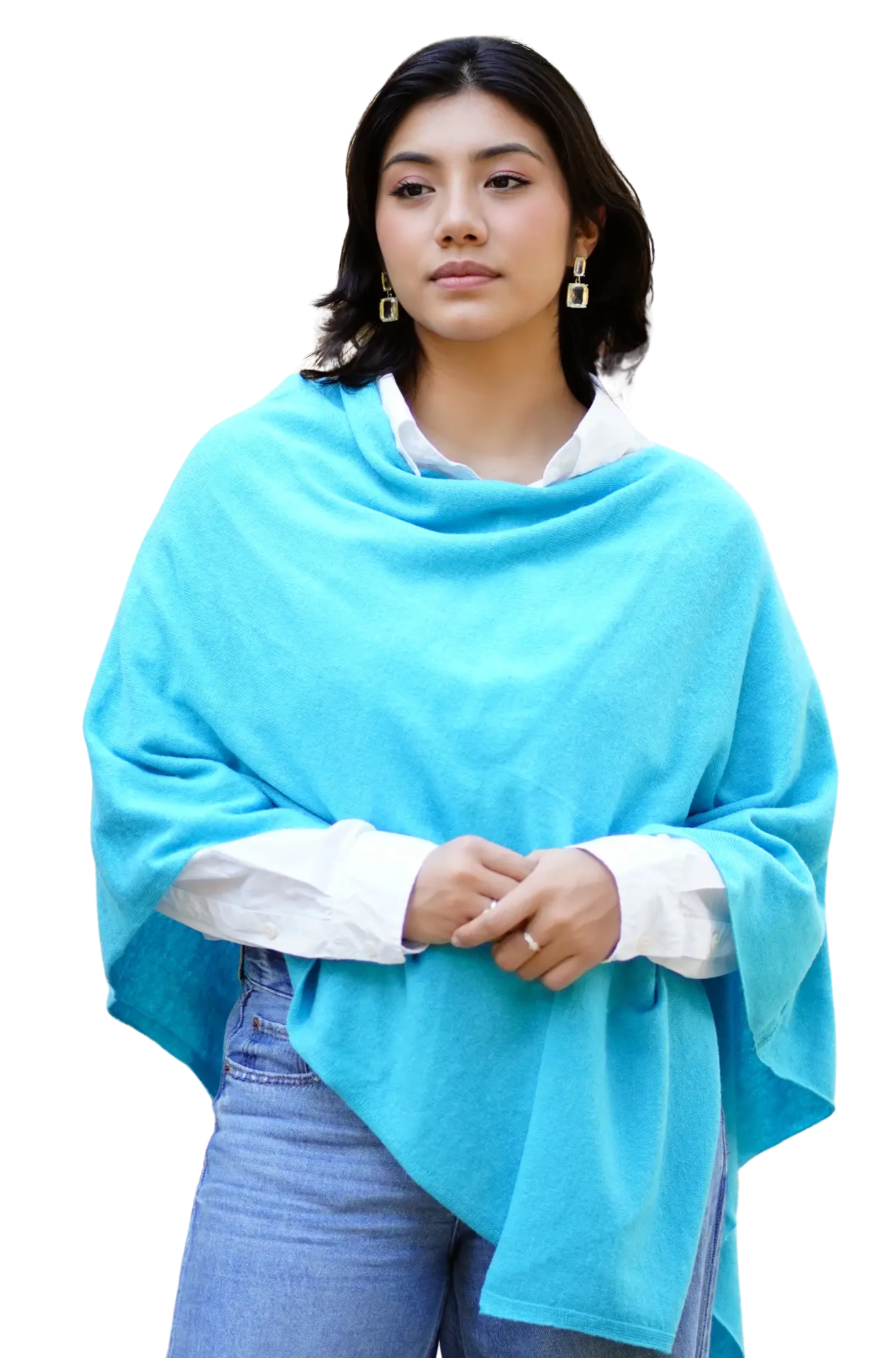 dolma-cashmere-poncho-Turquoise