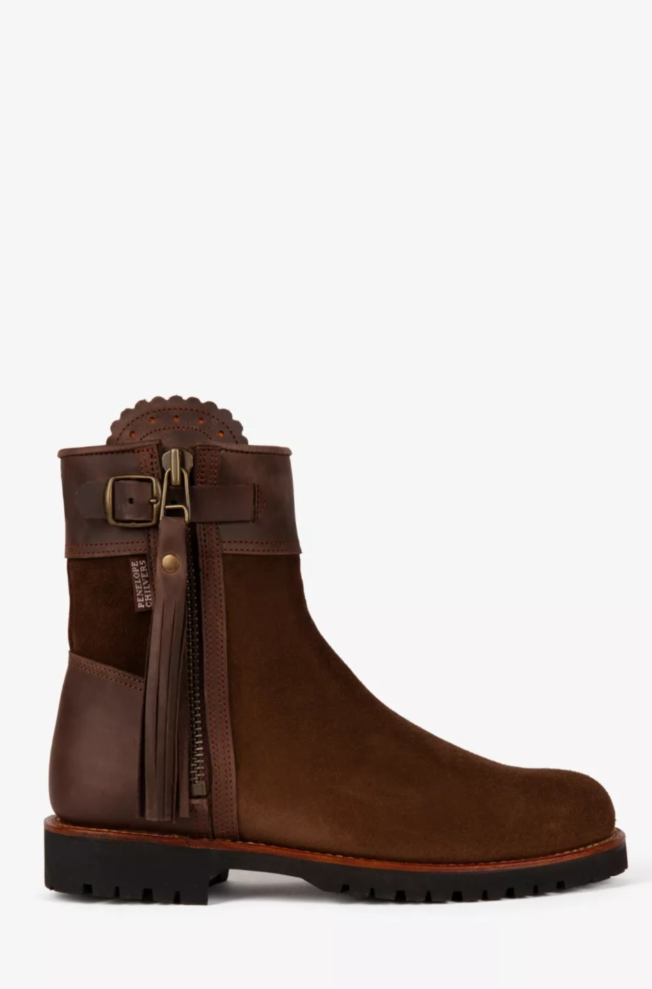 penelope-chilvers-Inclement-Cropped-Tassel-boot-dark-oak