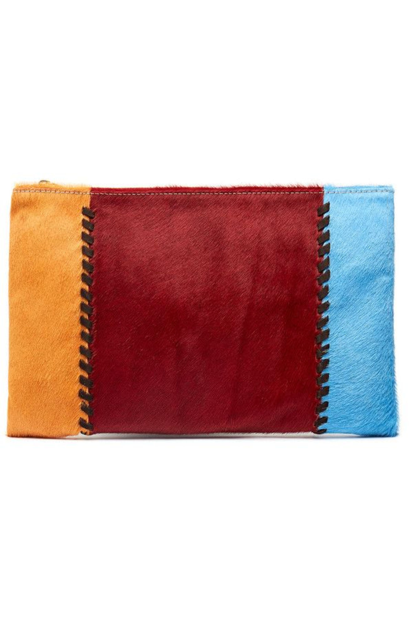 penelope-chilvers-maxi-pony-whipstitch-clutch-yellow-magenta-blue