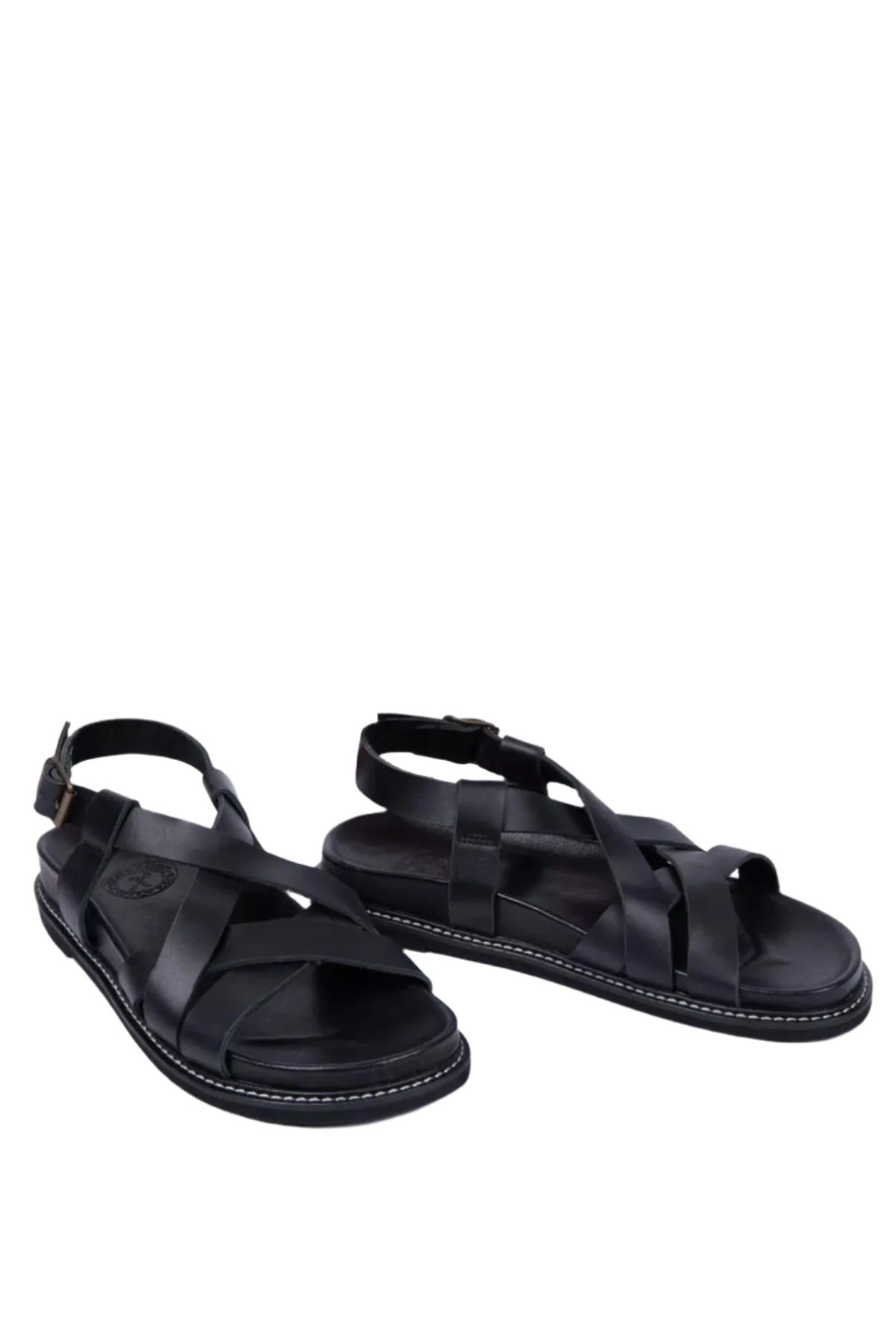 Solitaire Leather Sandal
