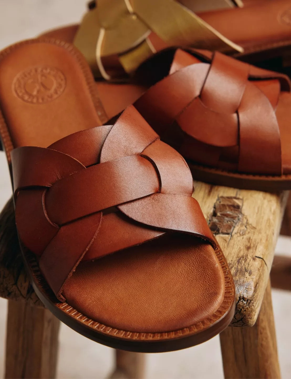Basque Leather Sandal